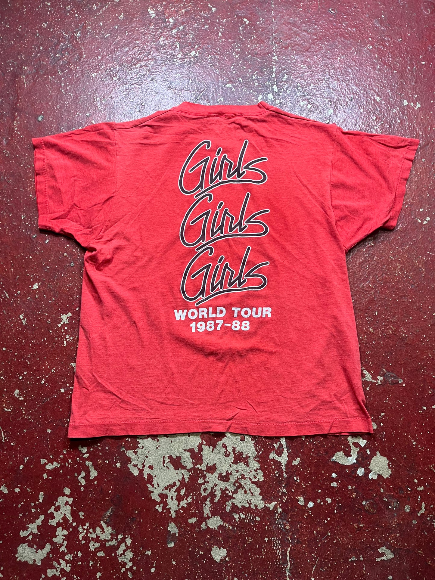 1988 Motley Crue “Girls” Tee