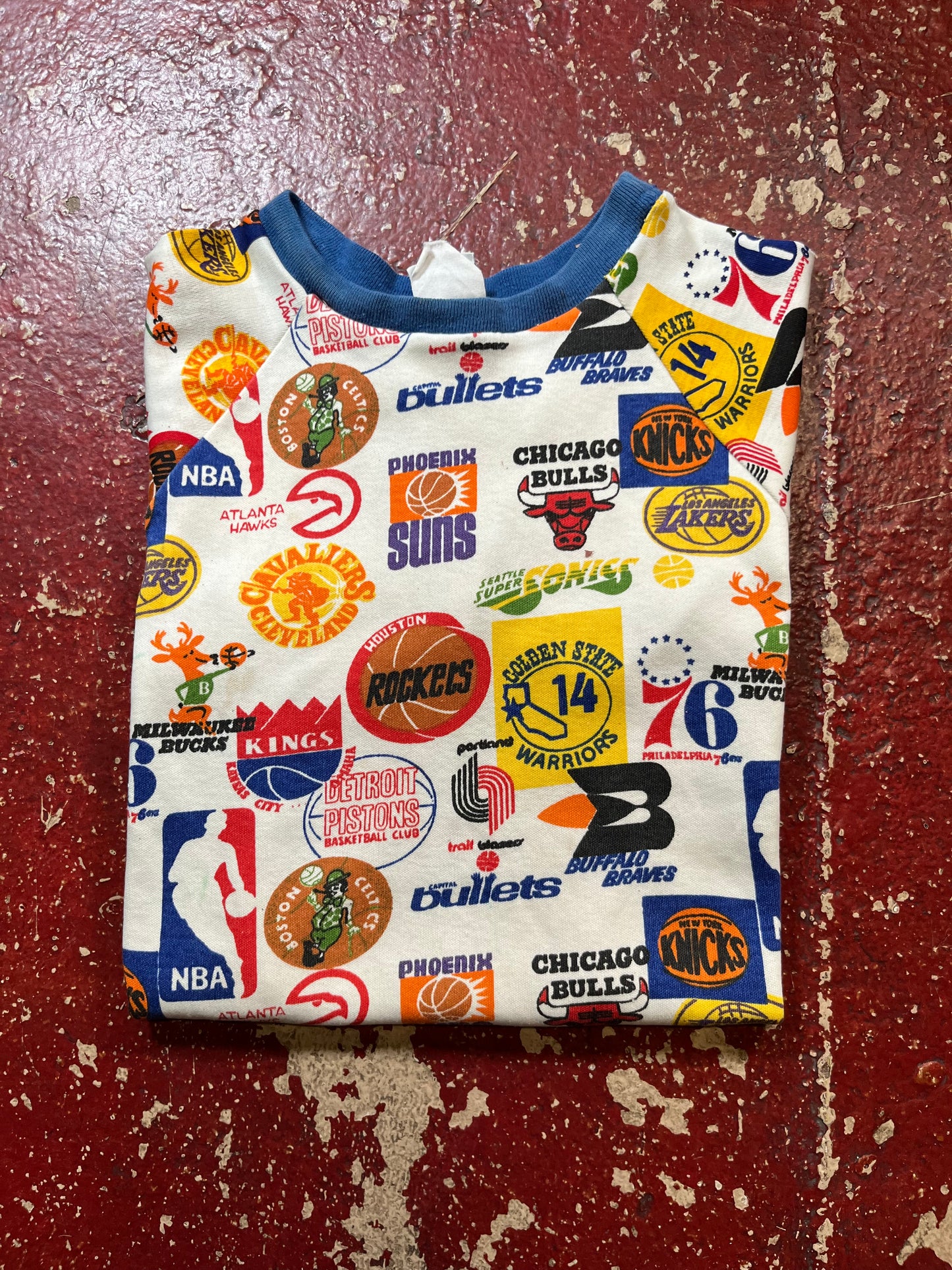 70s/80s NBA Teams Ringer Tee