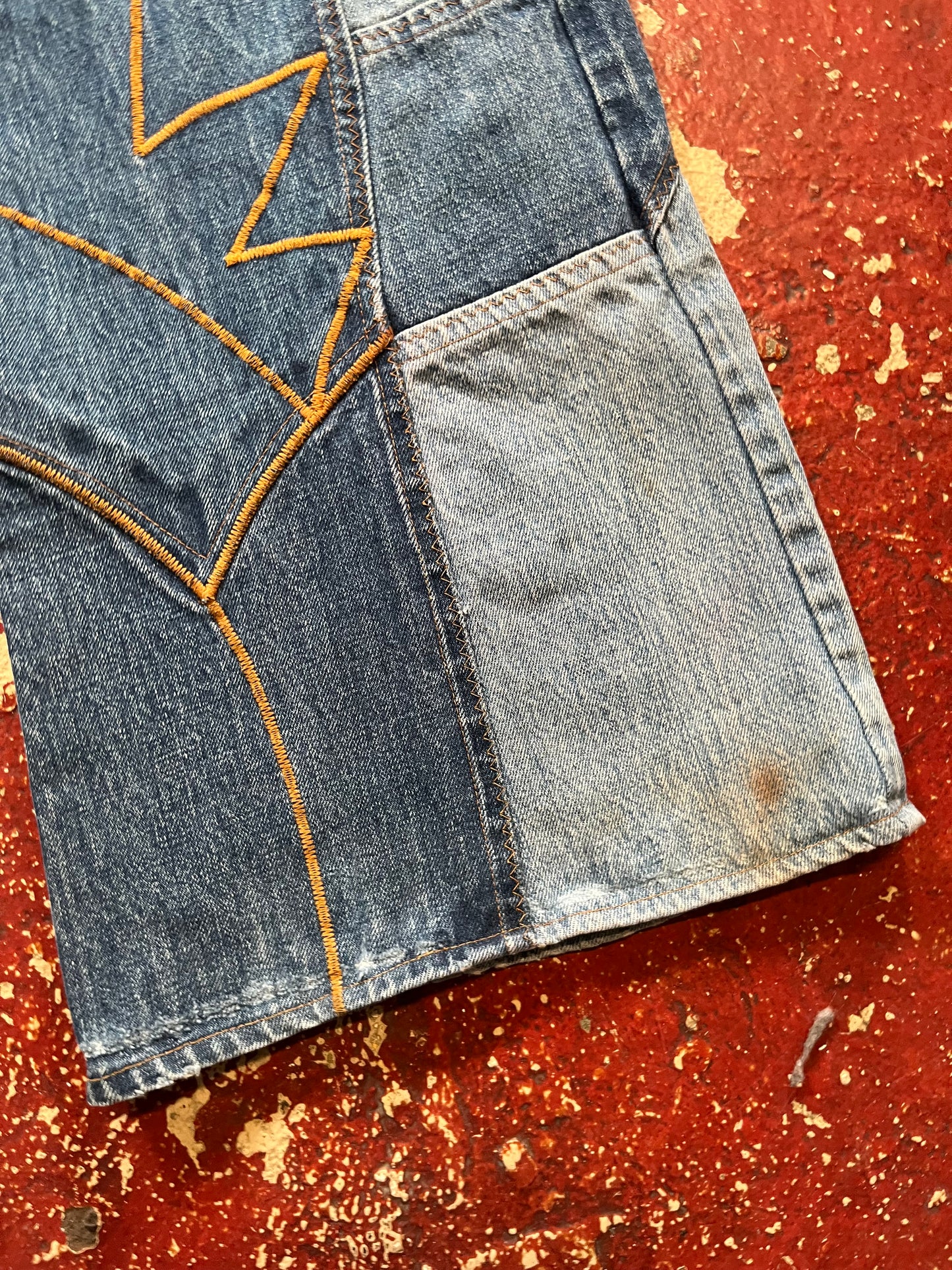 60s Levi’s 505s Big E Bell Bottom Jeans