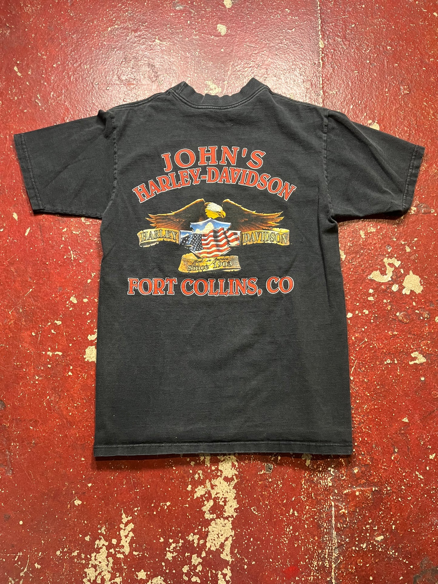 1990 Harley Davidson Lighting Tee