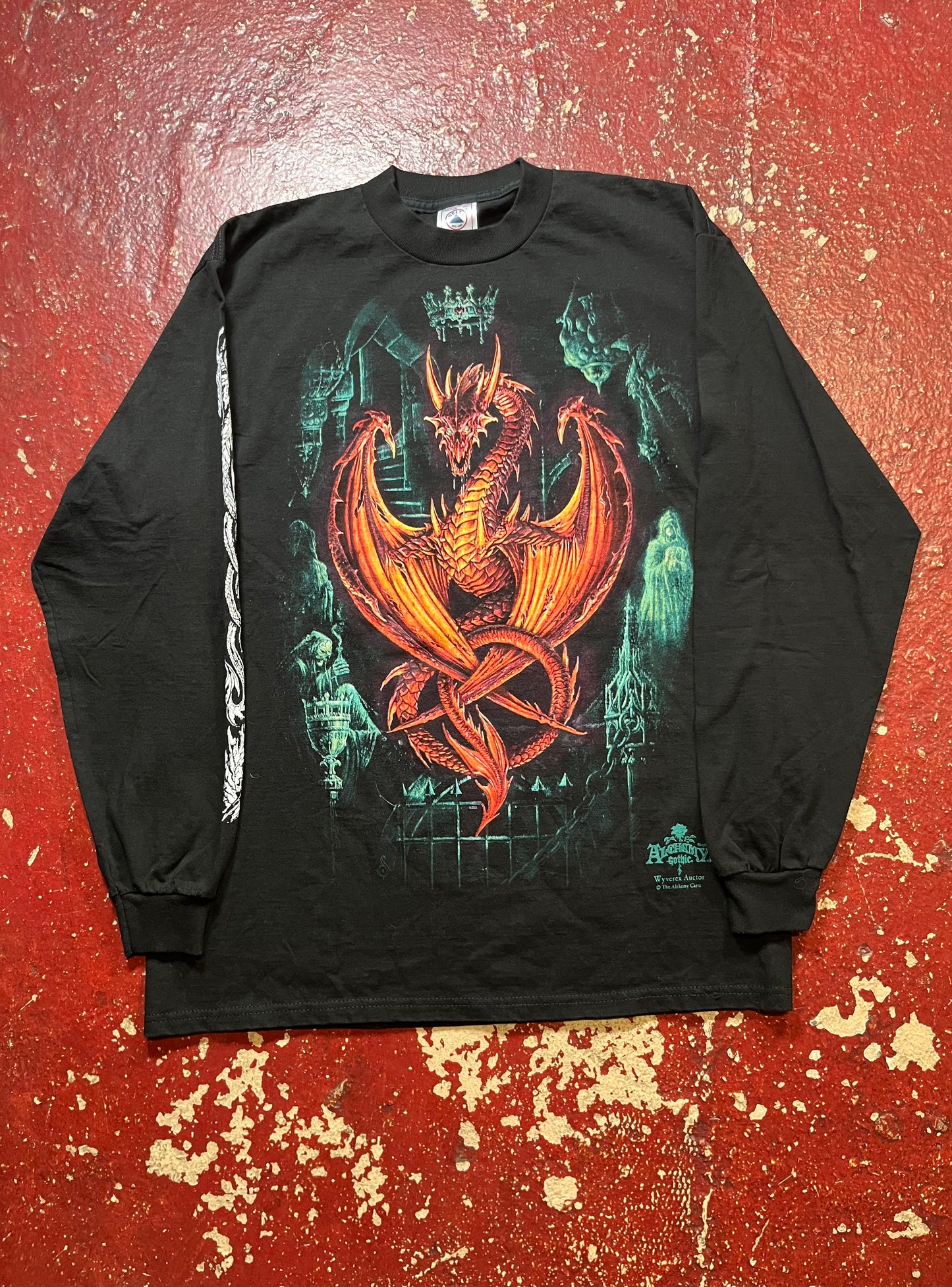 90s Alchemy Gothic Dragon Long Sleeve Shirt