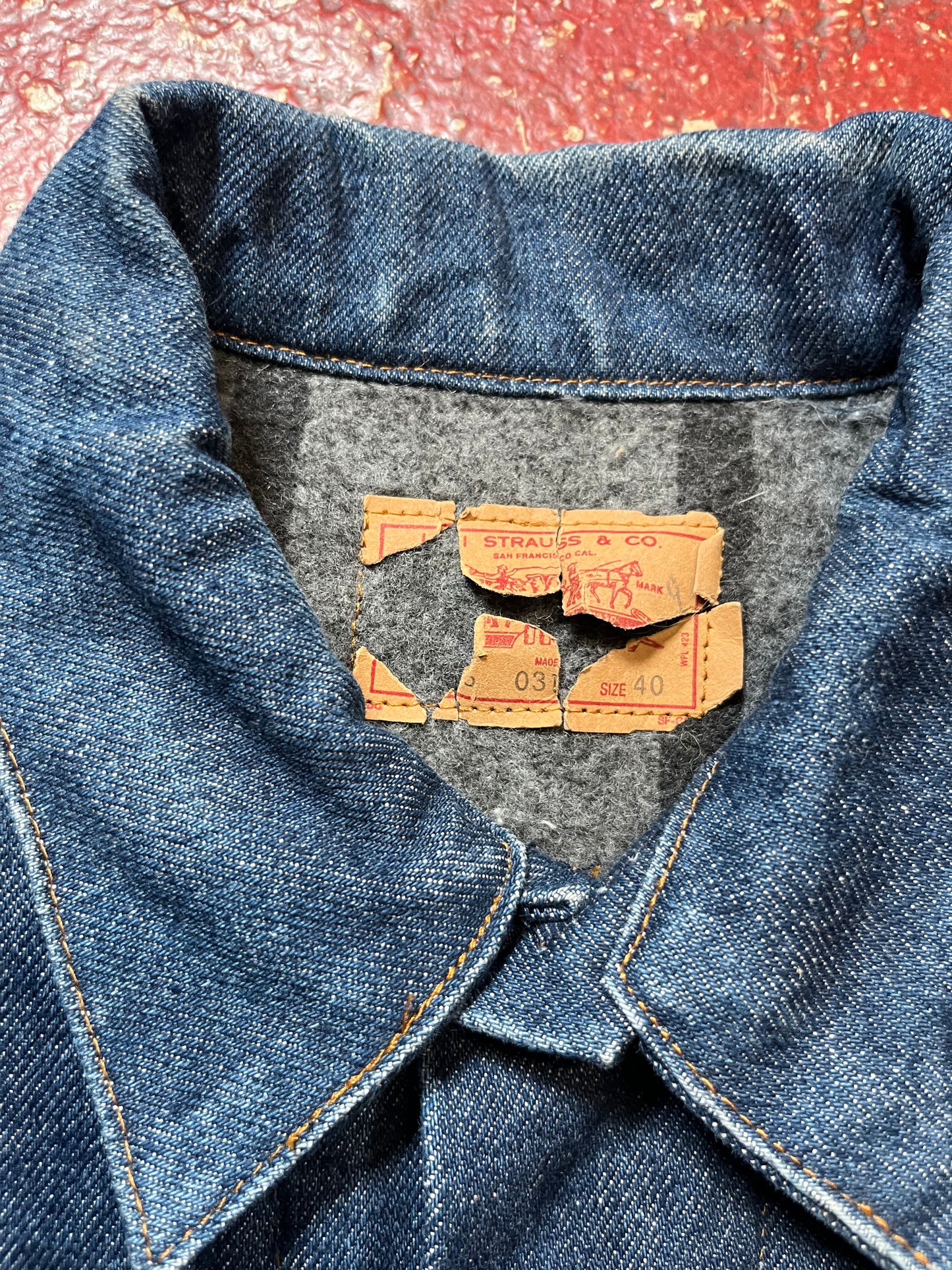 80s Levi’s Blanket Lined Jacket
