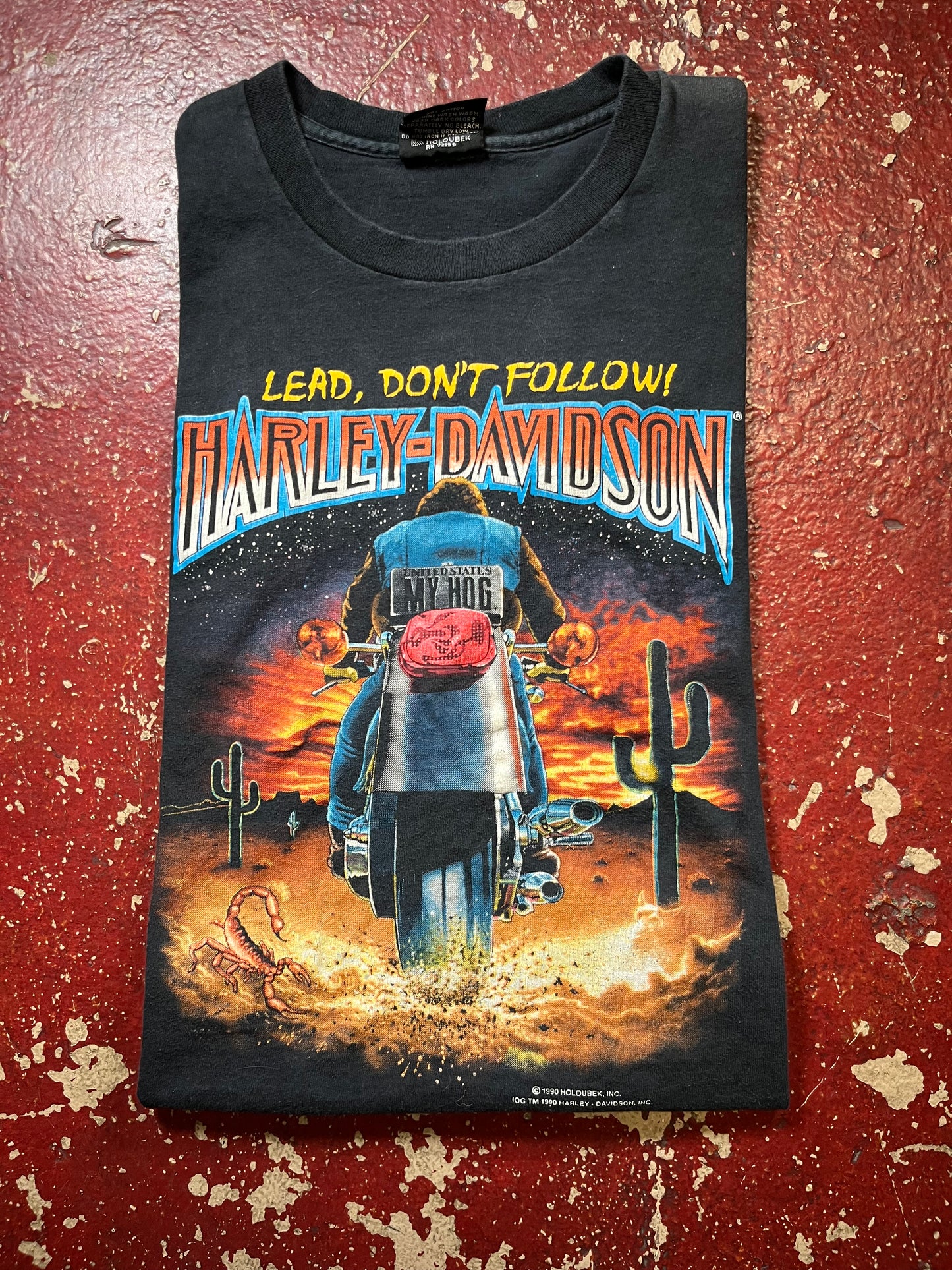 1991 Harley Davidson “Crazy Rays” Tee