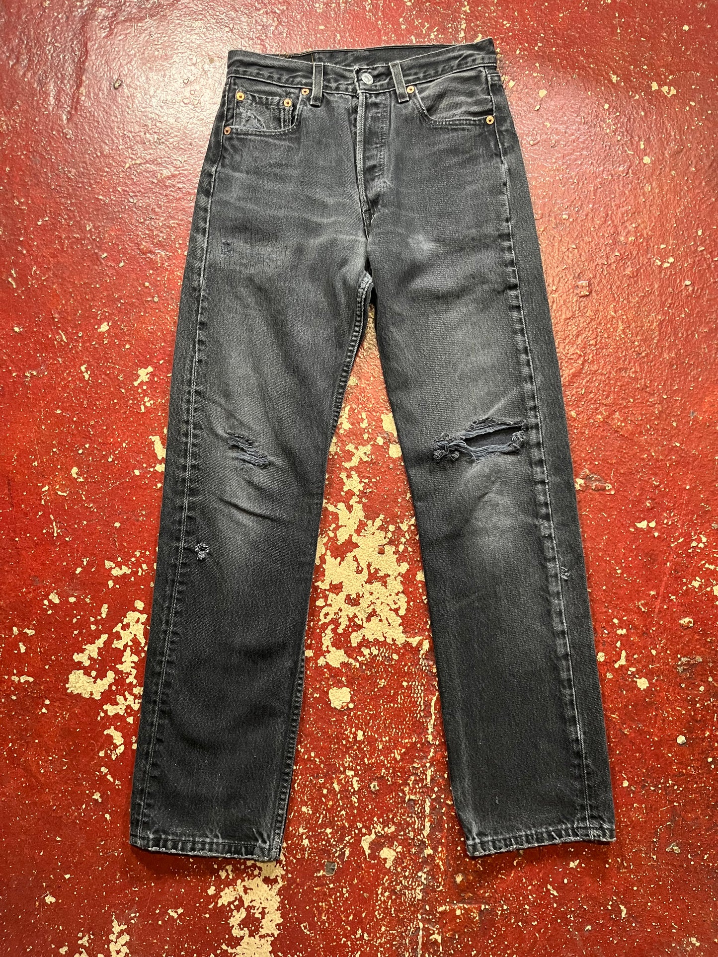 90s Levi’s 501s Black Jeans