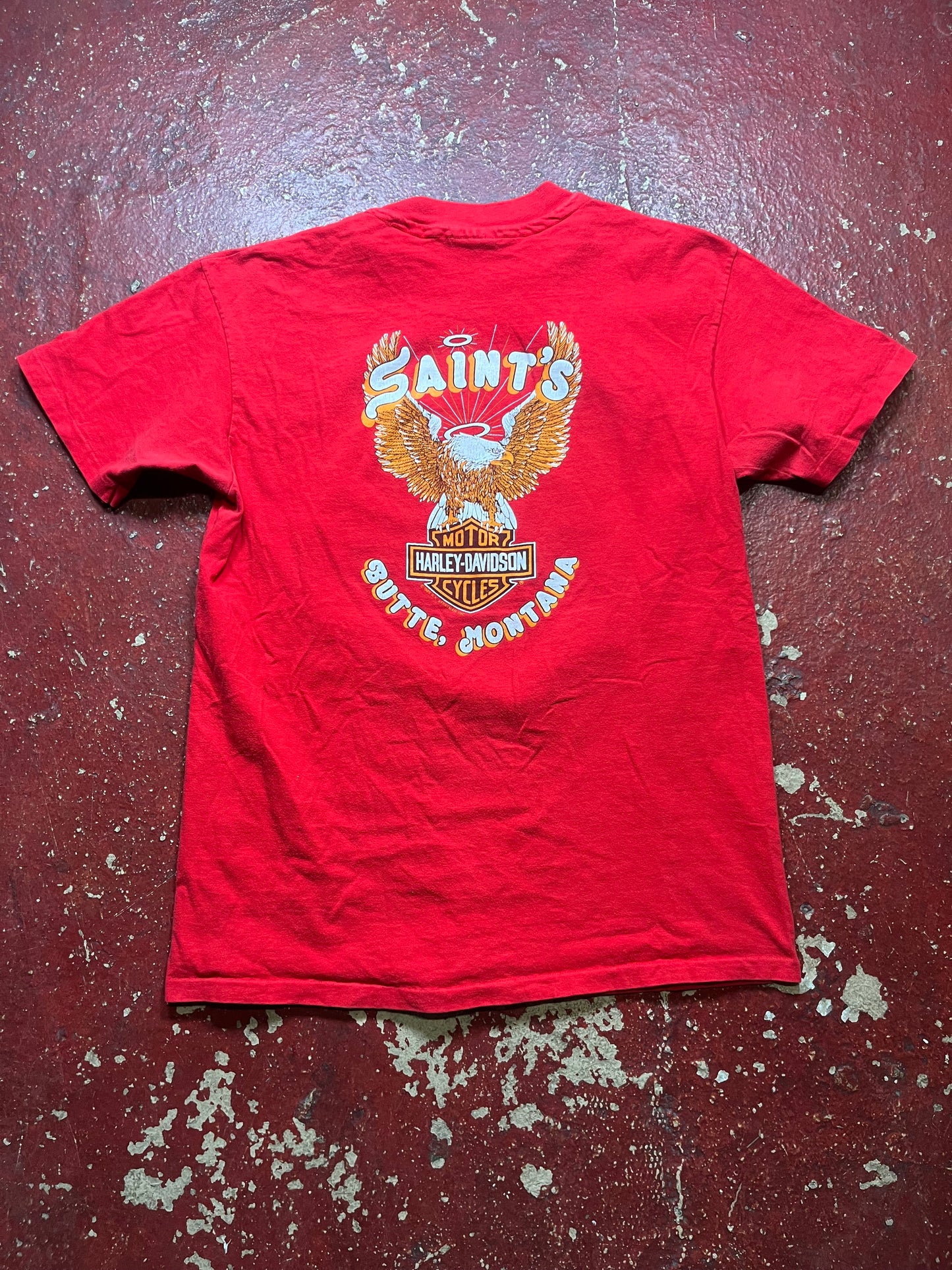 1989 Harley Davidson “Saints” Tee