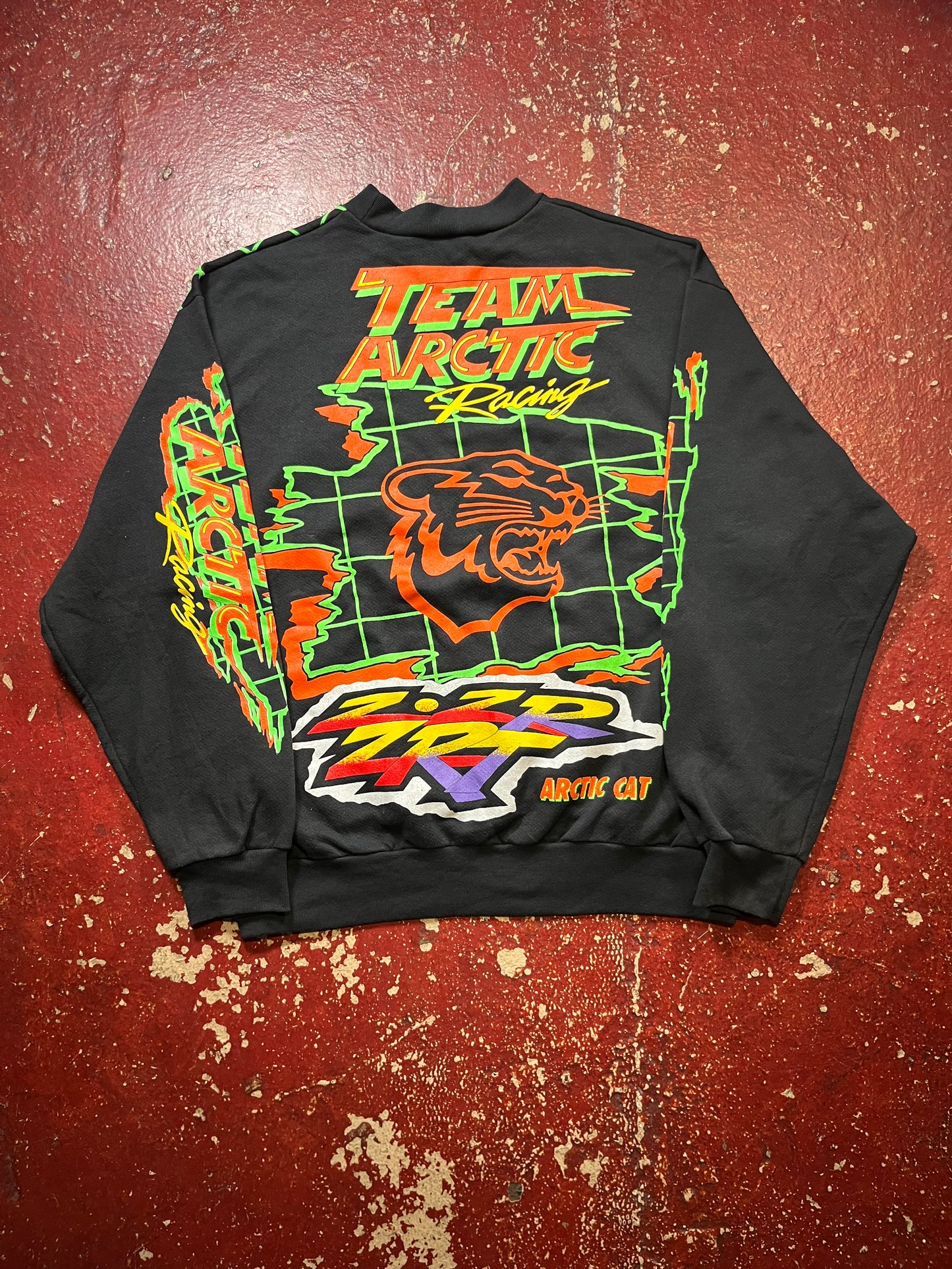1995 Team Arctic Cat AOP Crewneck