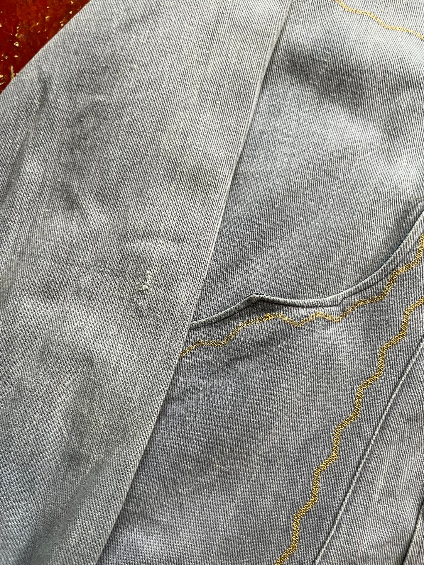 60s Mushroom Button Up Jacket