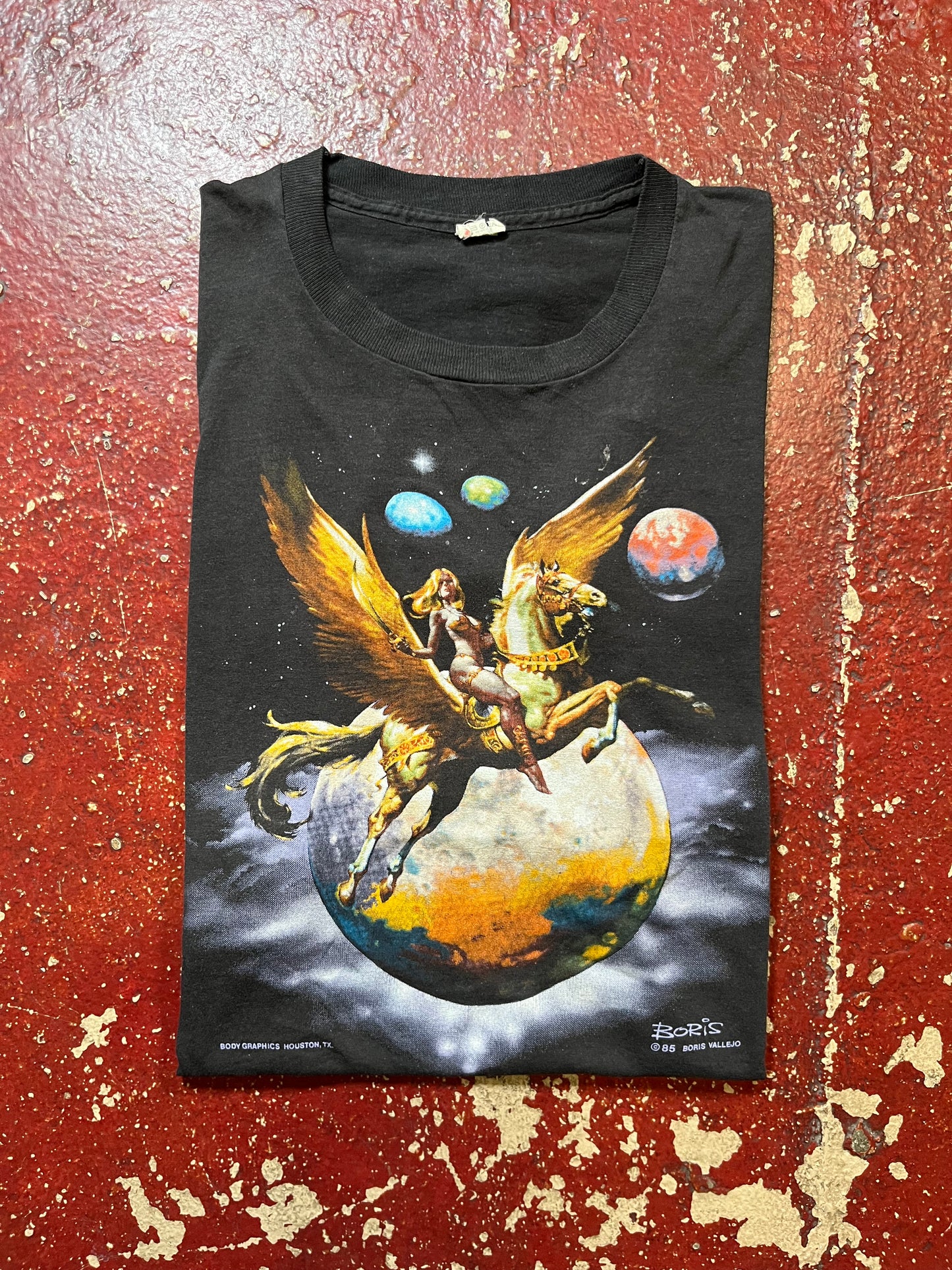 1985 Boris Vallejo Space Tee