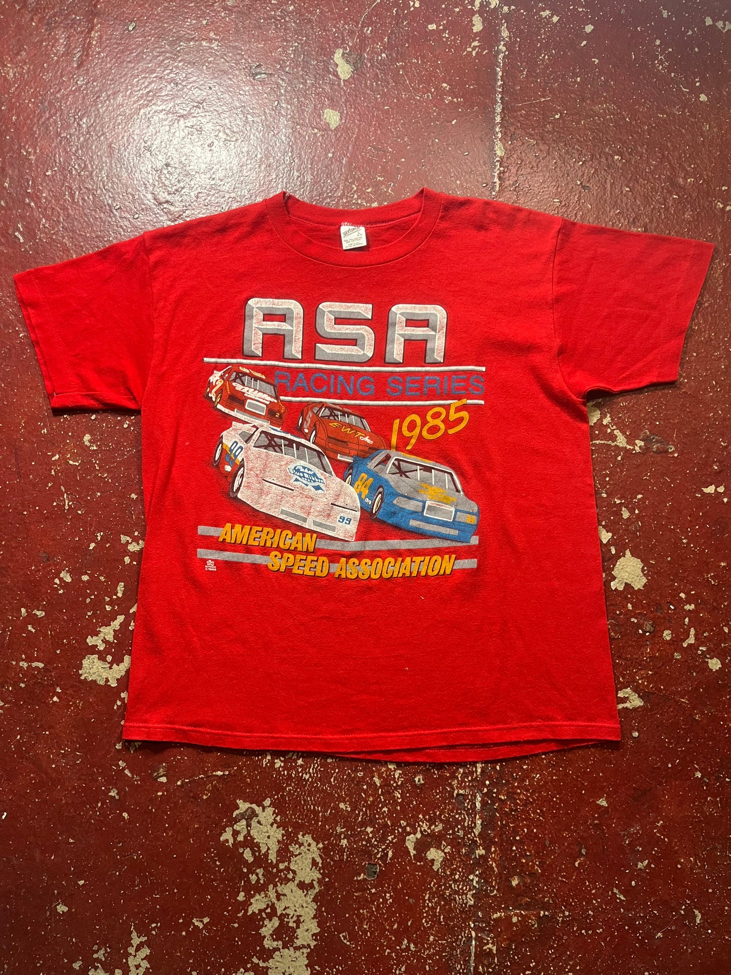 1985 American Speed Association Tee