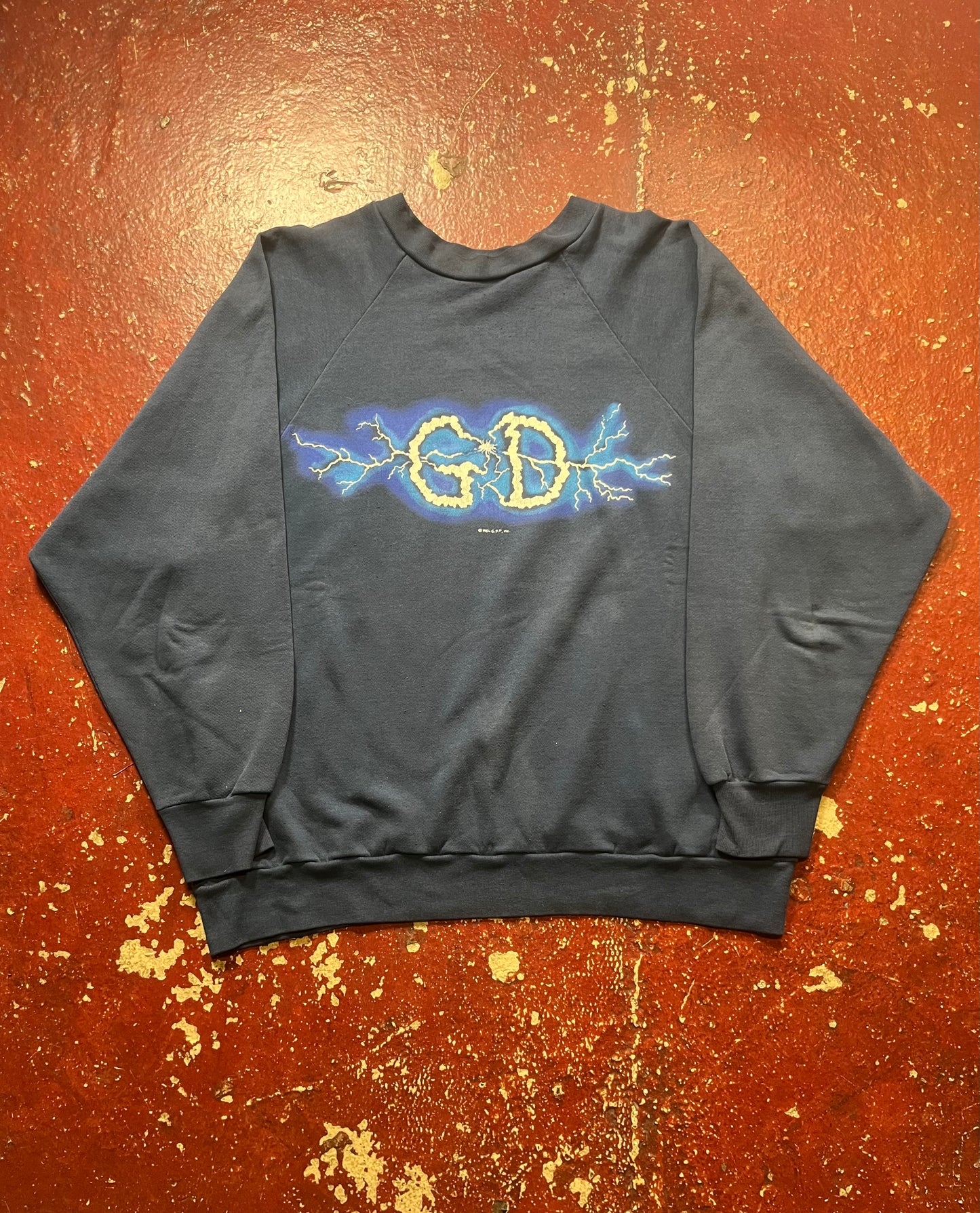1986 Grateful Dead Lighting Bolts Crewneck