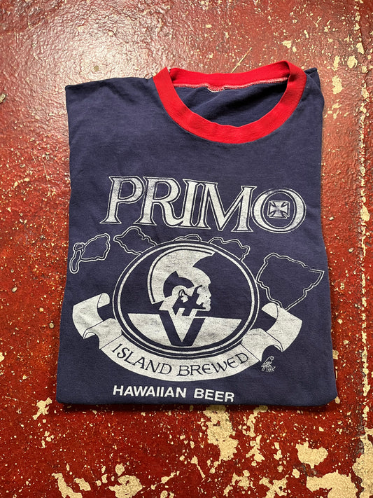 70s/80s Primo Beer Ringer Tee