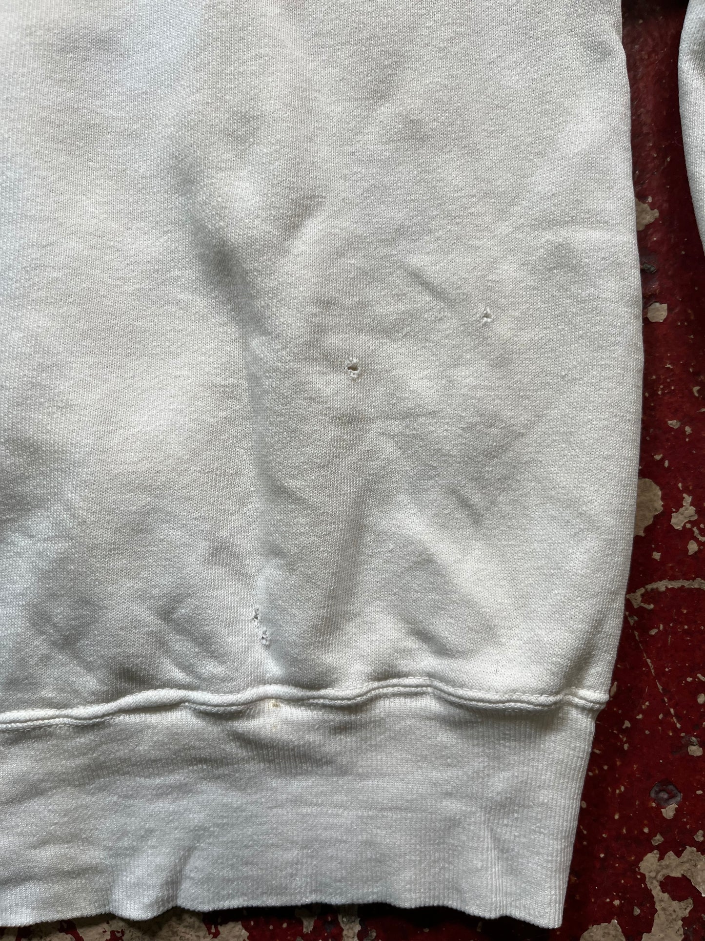 60s White Crewneck