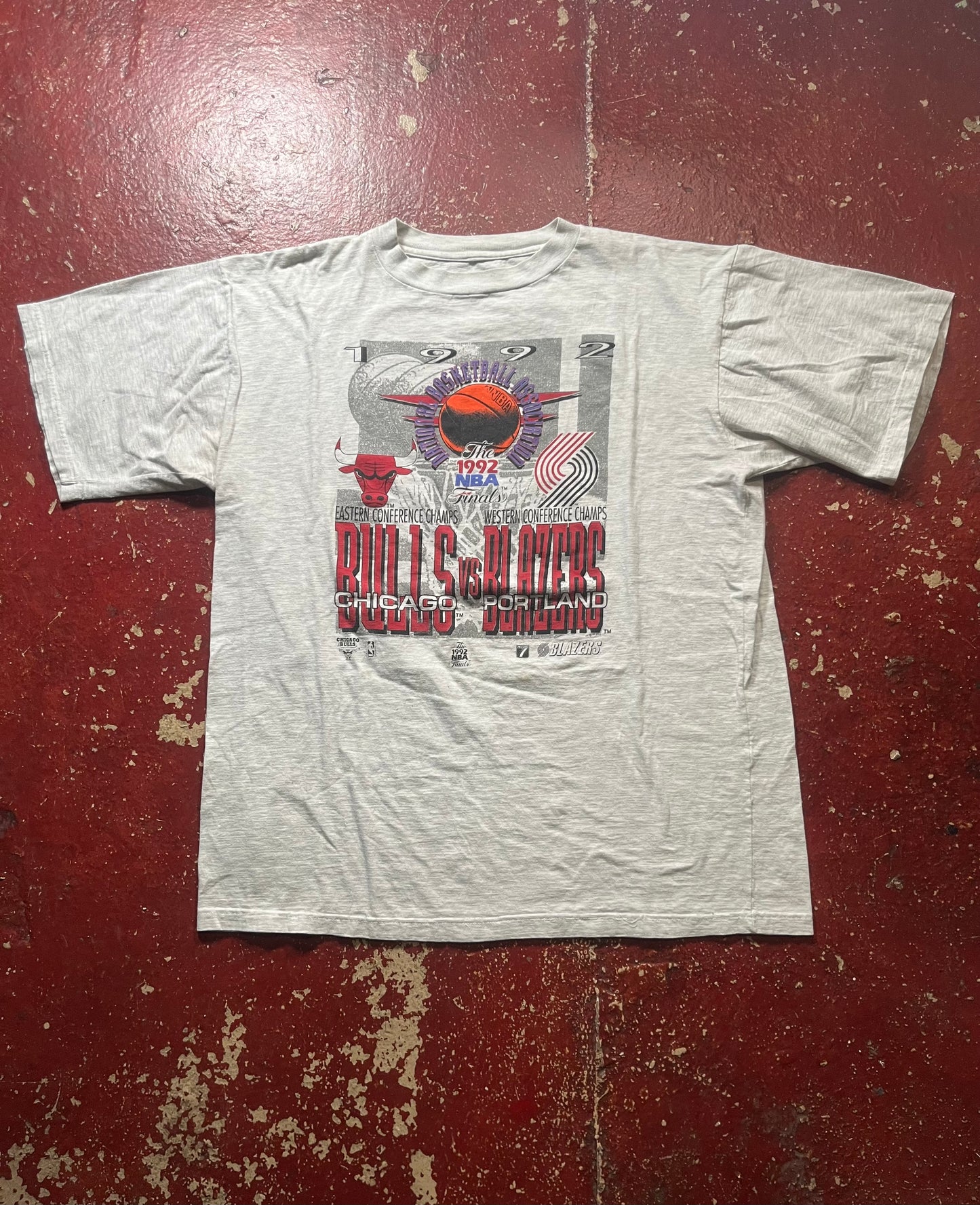 1992 NBA Finals Bulls v Trail Blazers Tee