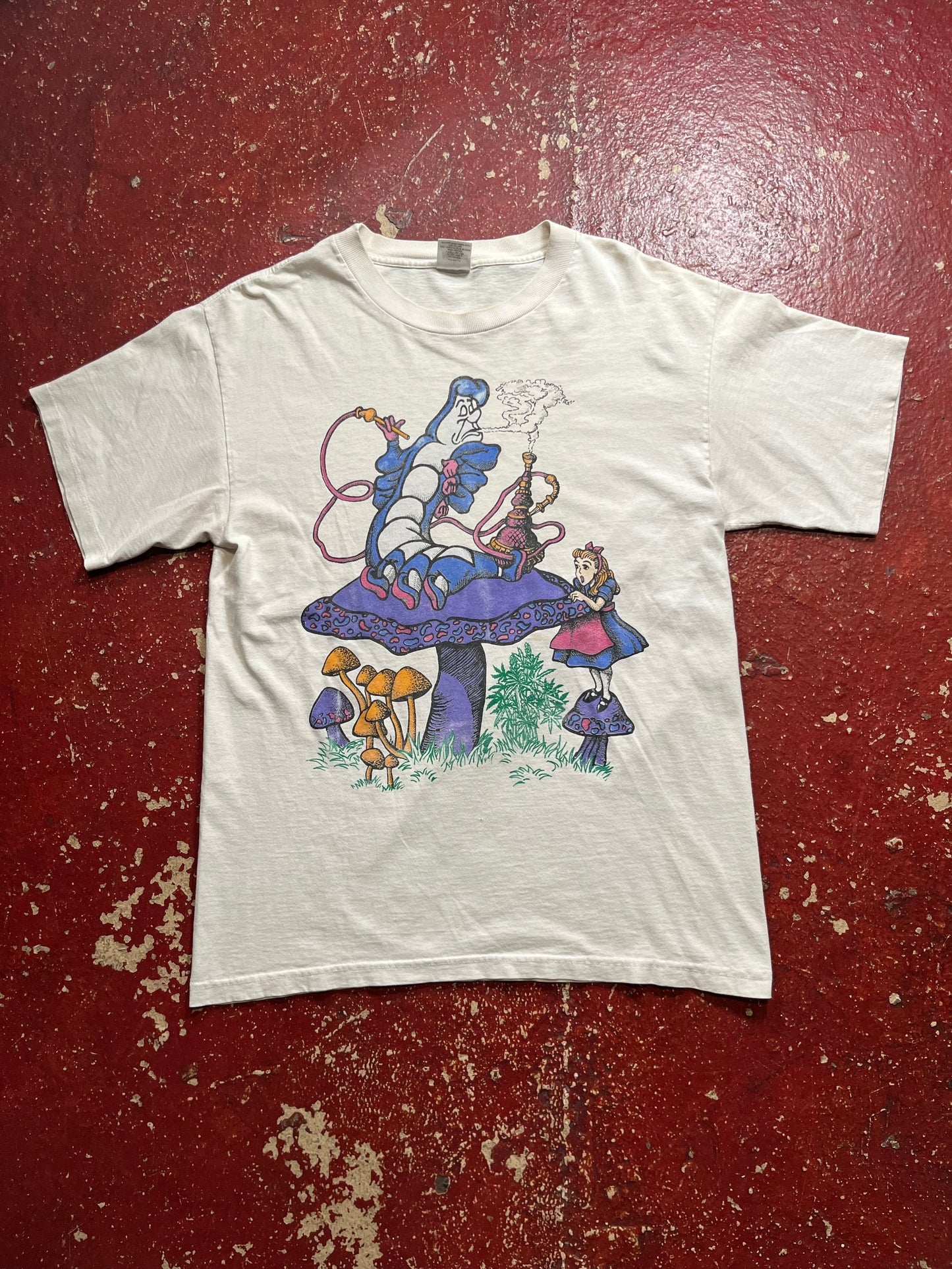 90s Alice In Wonderland “Caterpillar” Tee