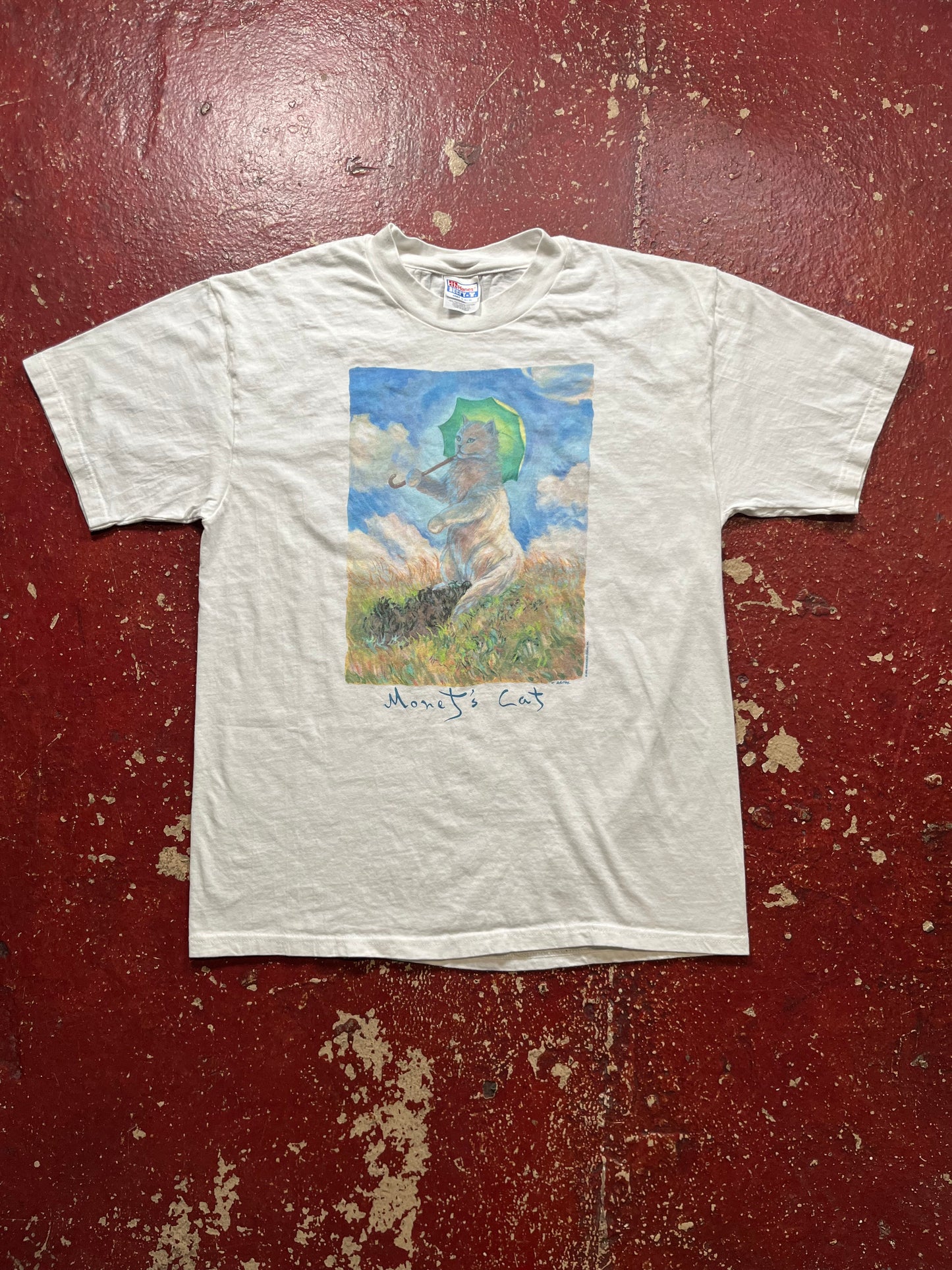 1992 Monets Cat Tee