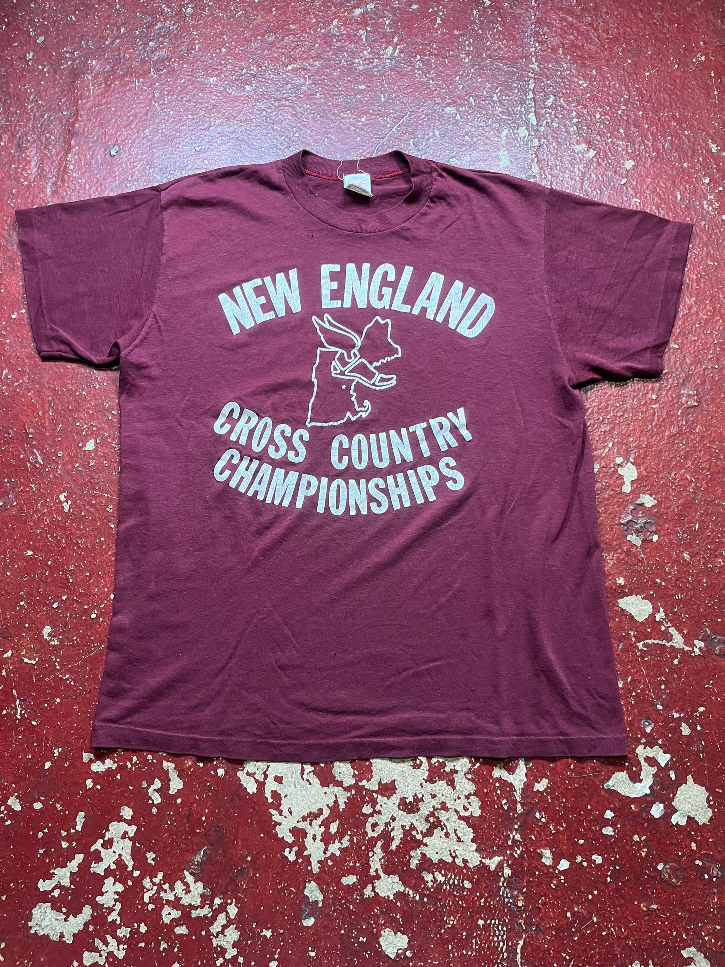 80s New England Cross Country Championship Tee