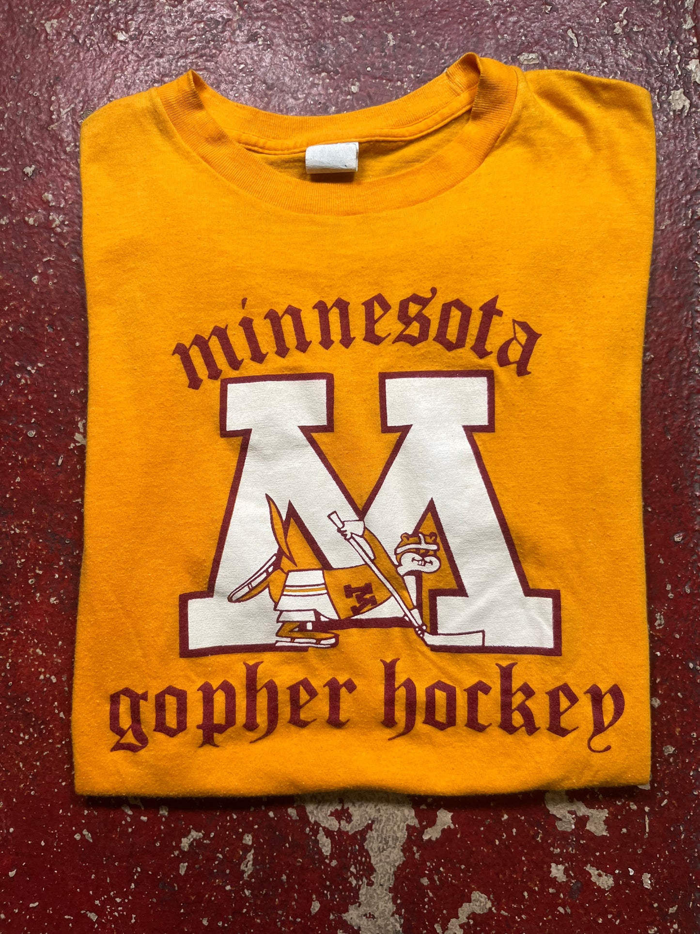 70s/80s Minnesota Hockey Tee