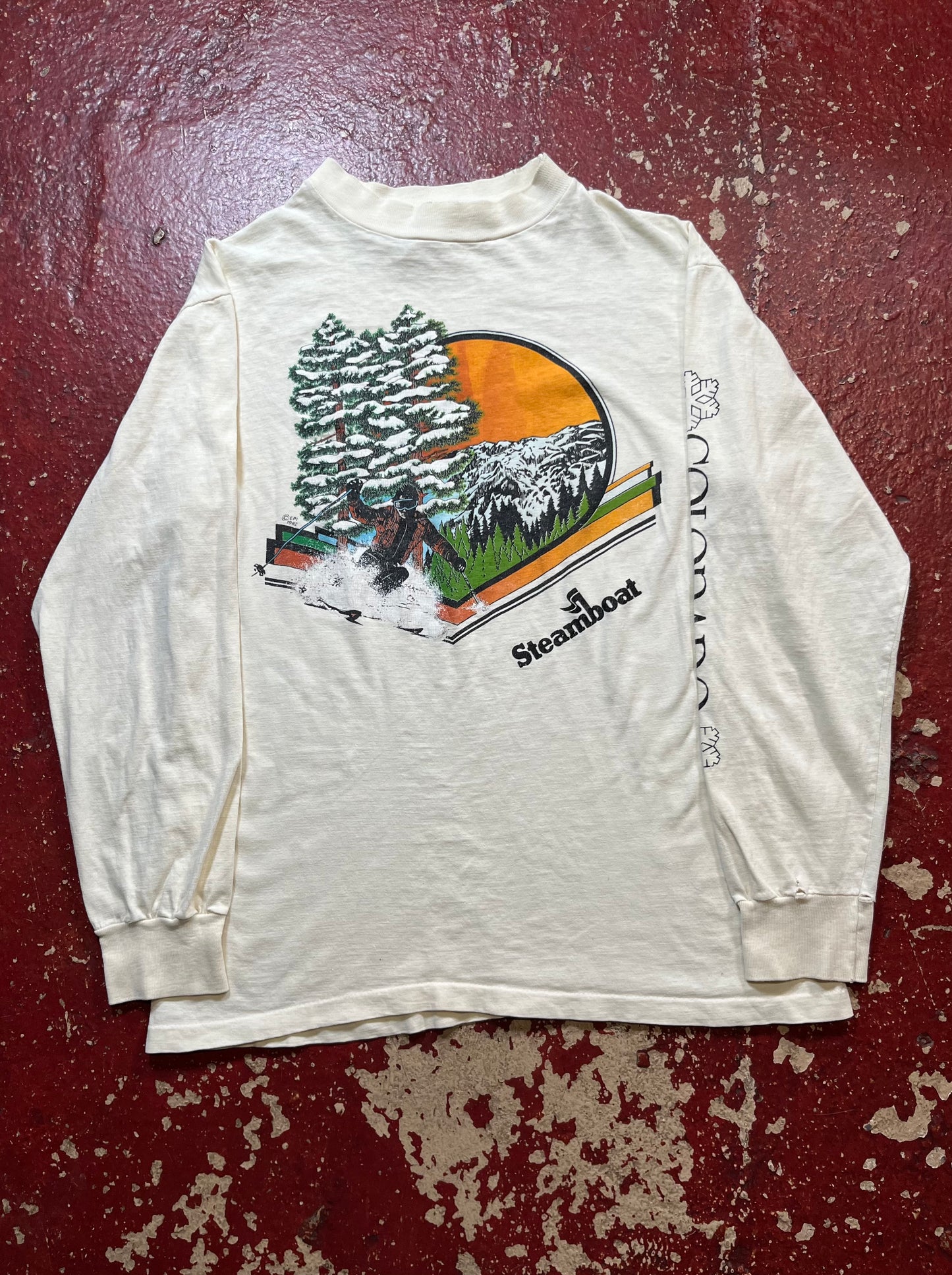 1982 Steamboat Colorado Long Sleeve Shirt