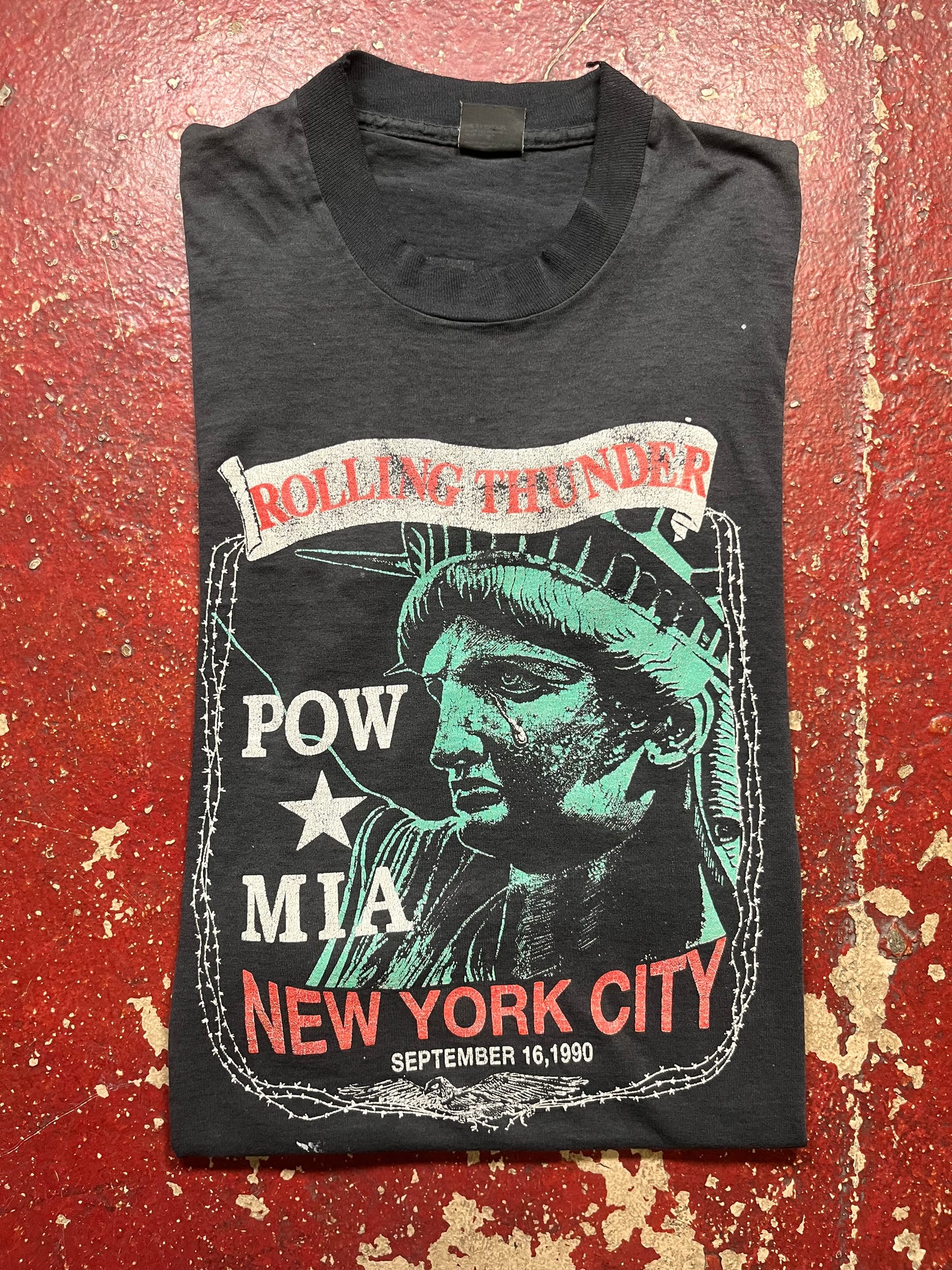 1990 Prisoner Of War “Rolling Thunder” Tee