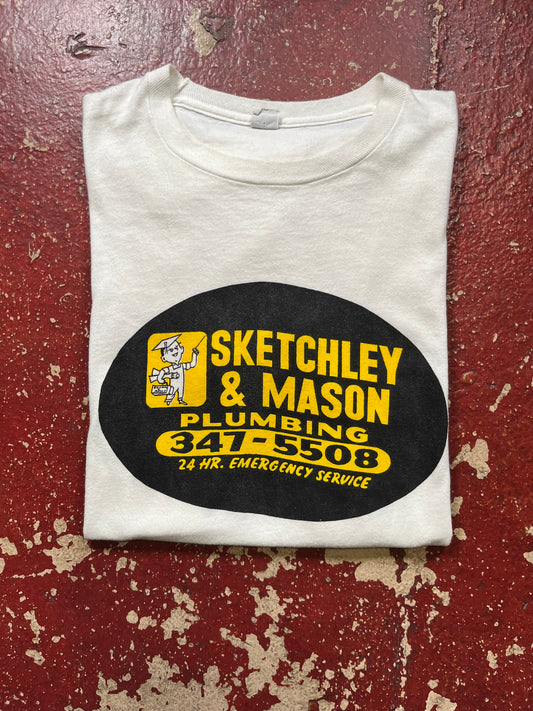 60s Sketchley & Mason Plumbing Tee