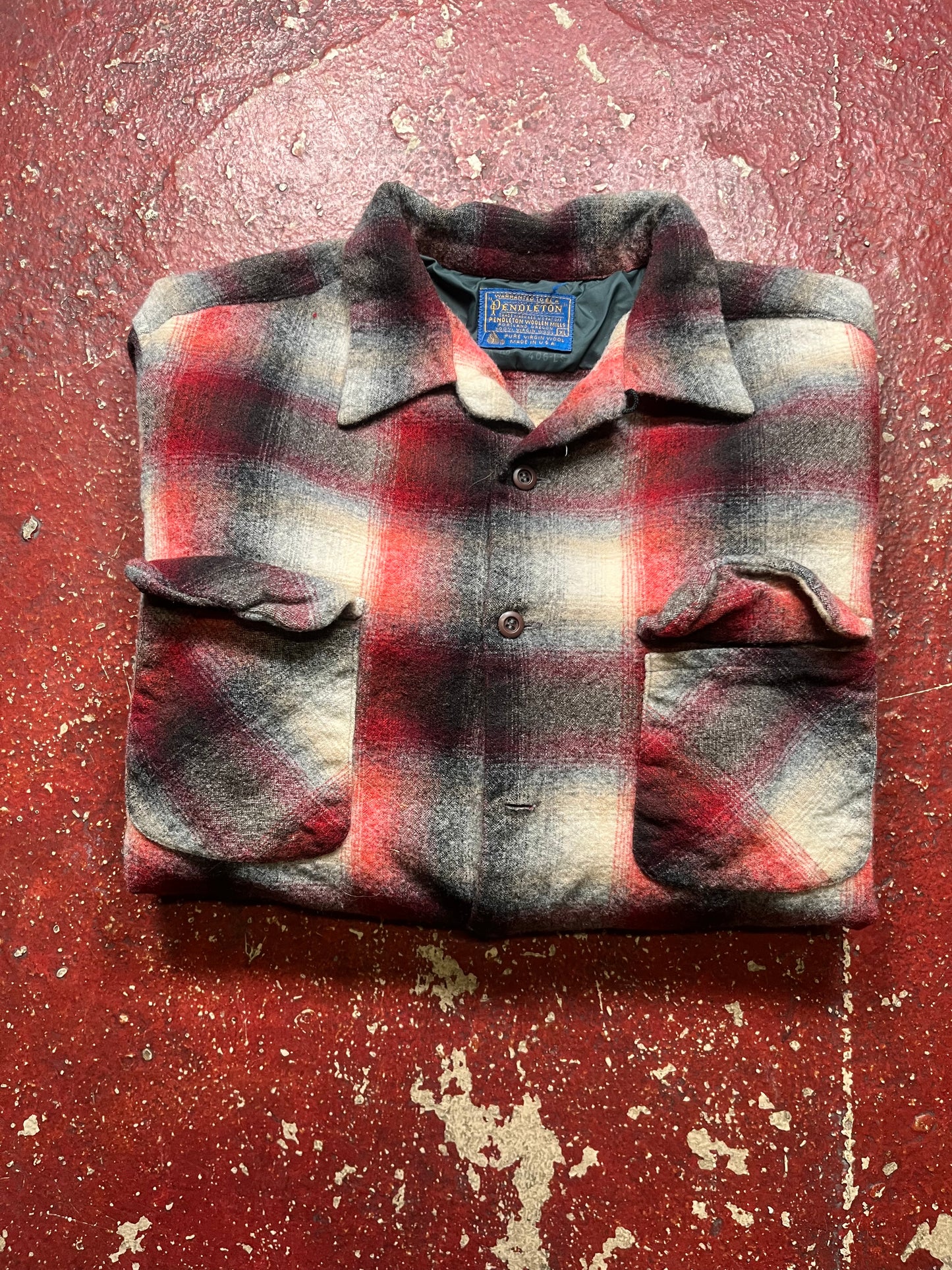 60s Pendleton Loop Collar Board Shirt