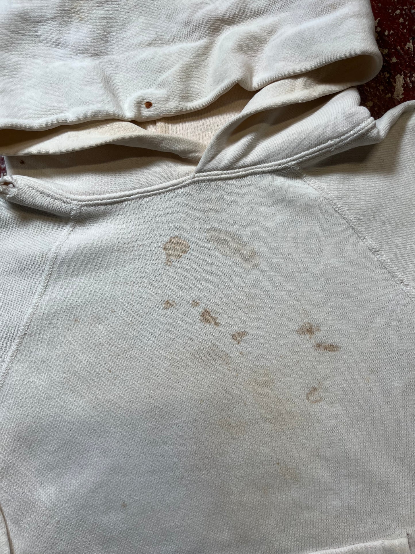 50s White Hoodie
