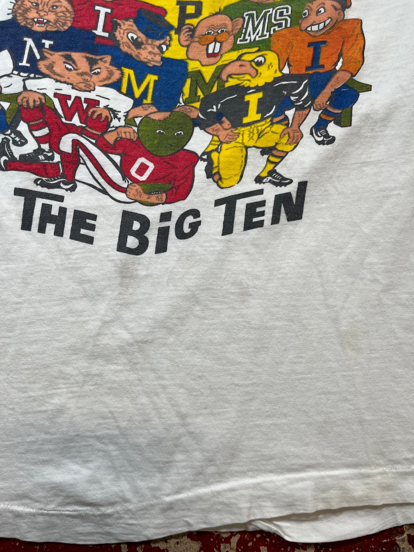 70s Champion Big Ten Ringer Tee
