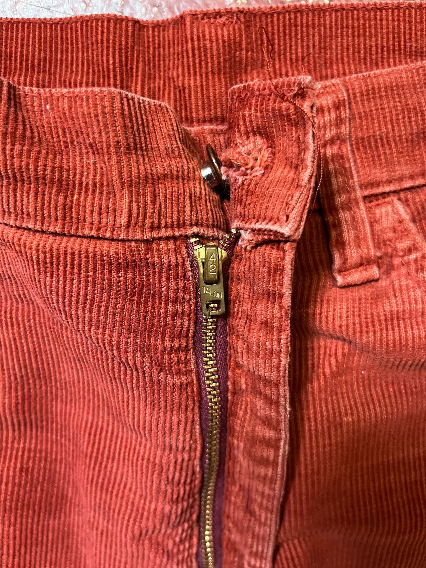 70s Levi’s 646 Salmon Corduroy Pants