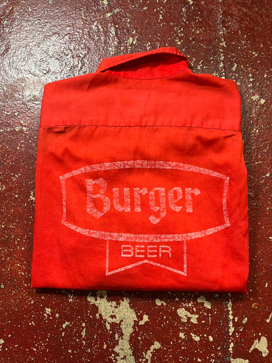 70s Hilton Burger & Beer Bowling Shirt
