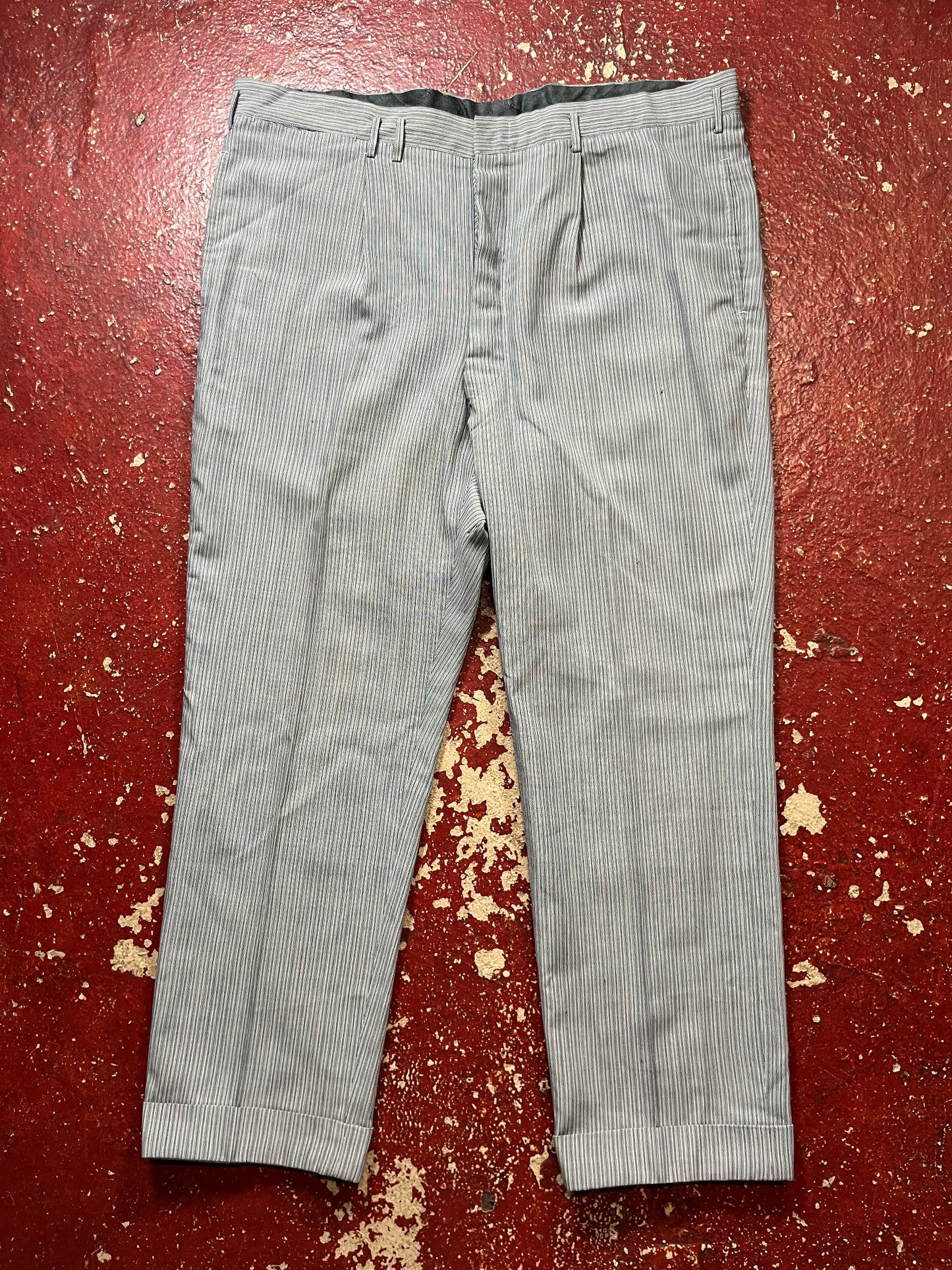 50s Drop Loop Striped Pants