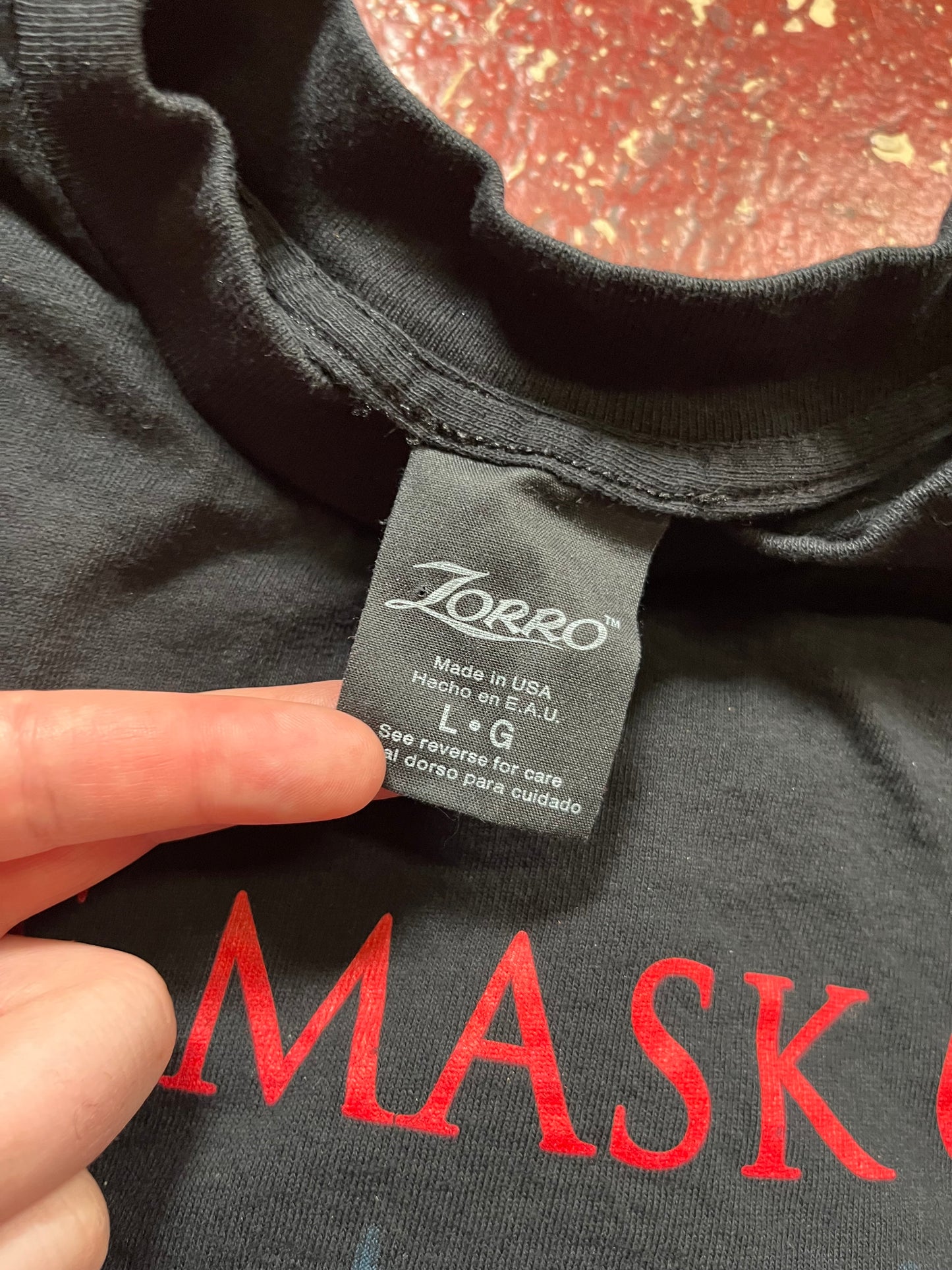 1998 Mask Of Zorro Tee