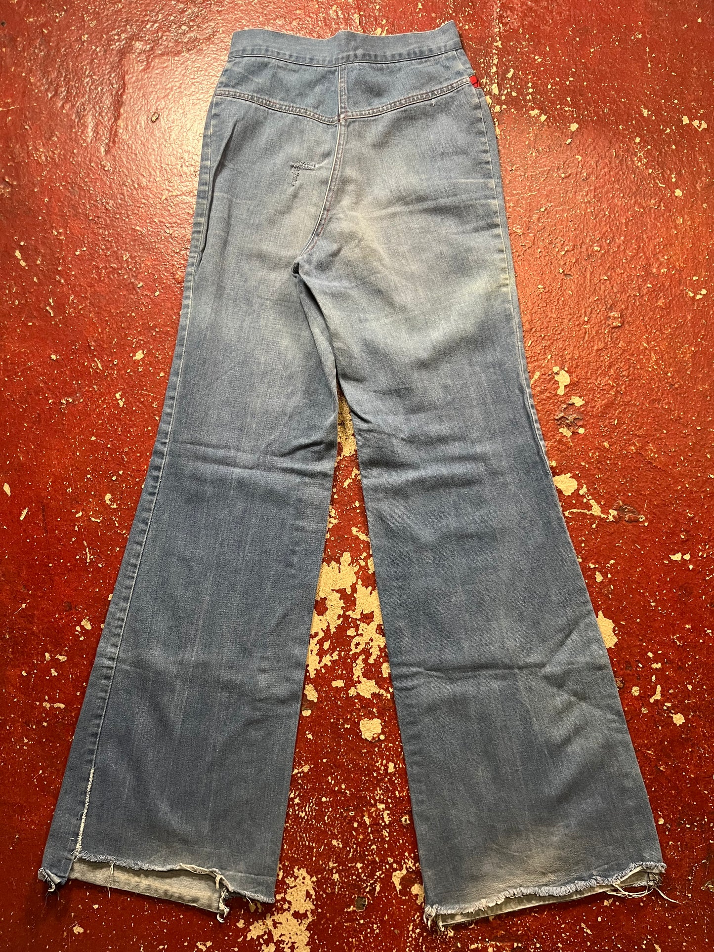 60s/70s Dangle Zip Pocket Jeans