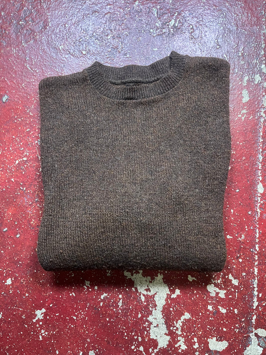 40s/50s Brown Knit Sweater