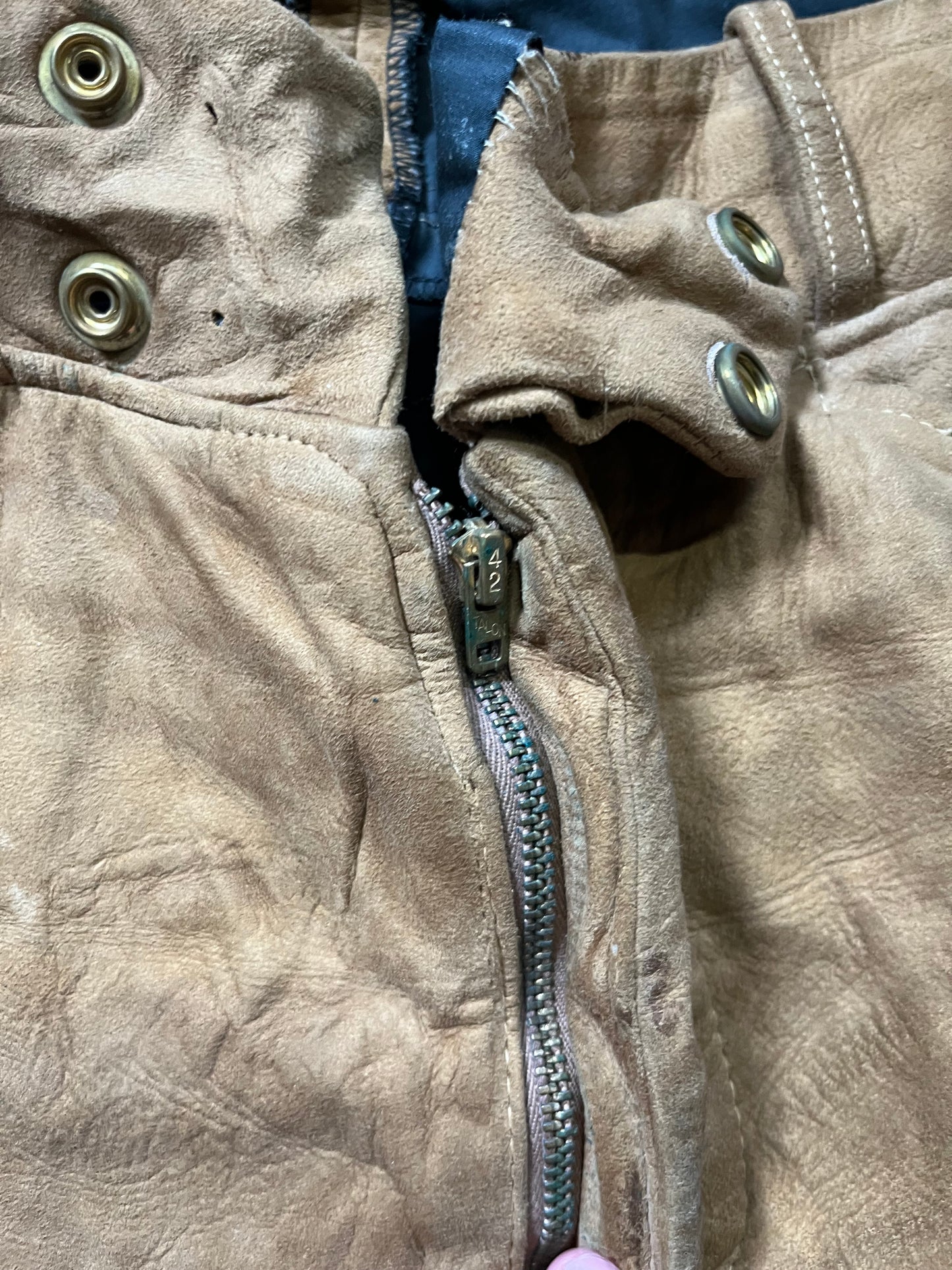 70s Robert Lewis Suede Pants
