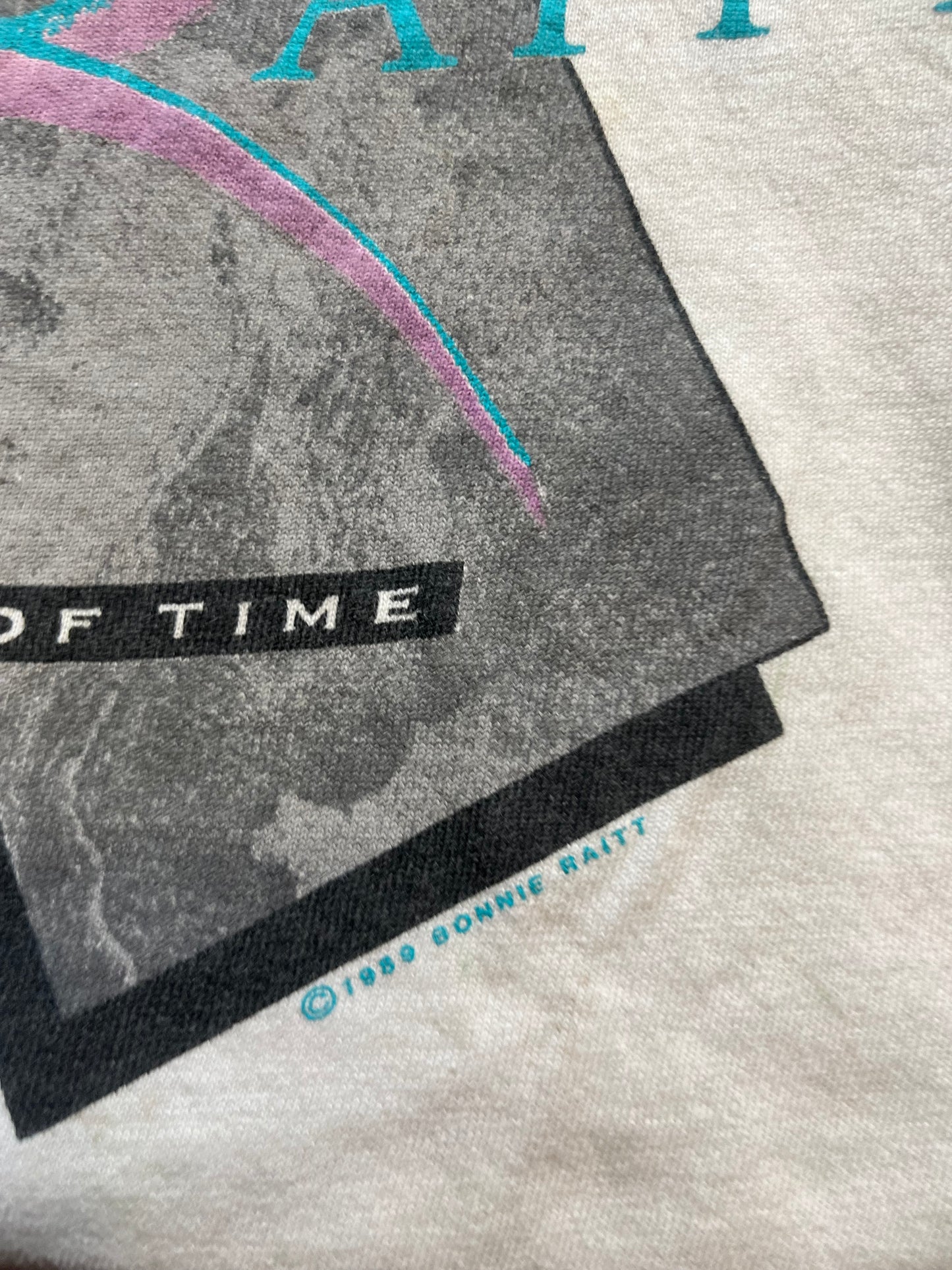 1989 Bonnie Raitt “Nick Of Time” Tee