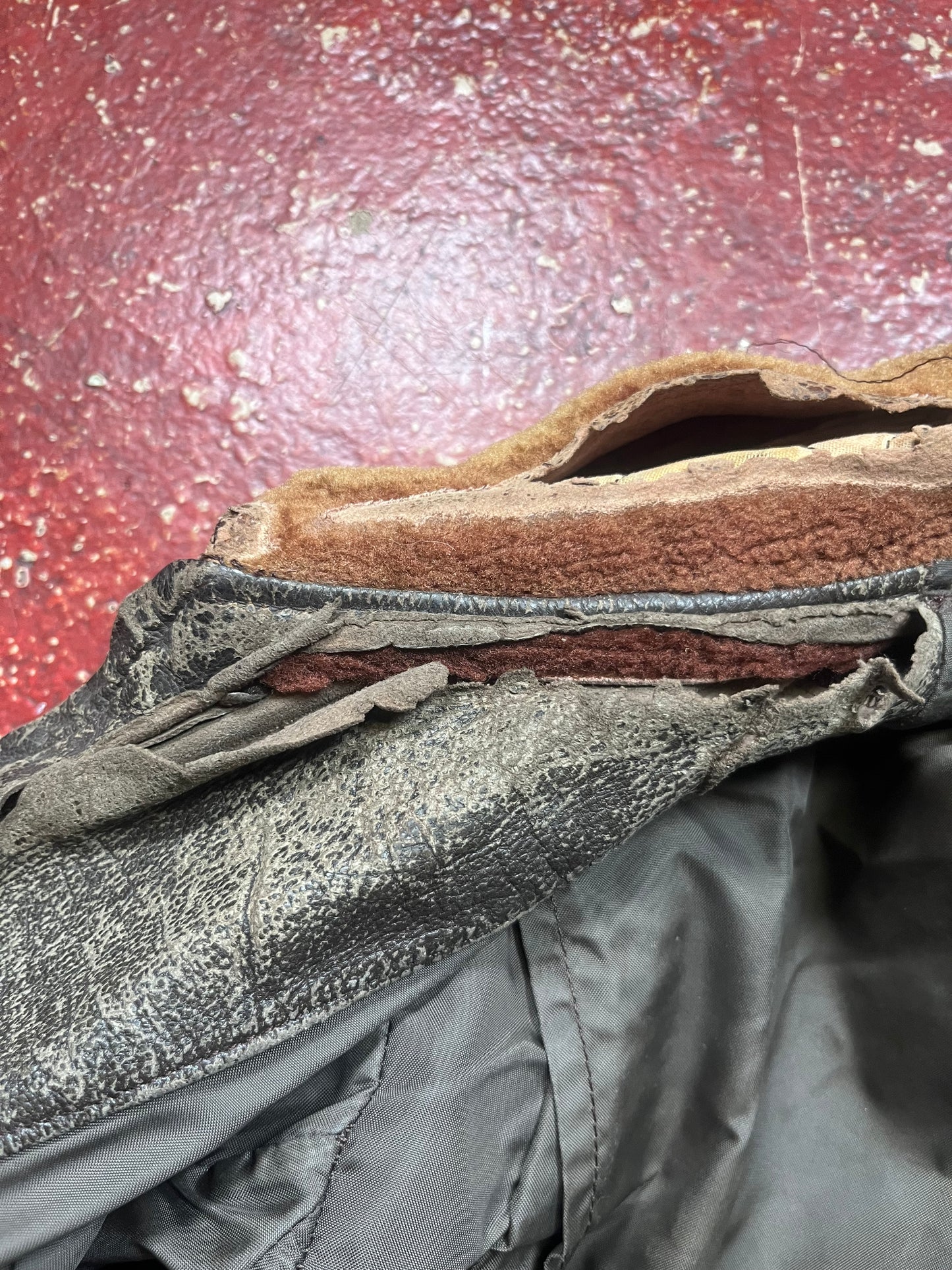 50s/60s G1 Leather Bomber Jacket