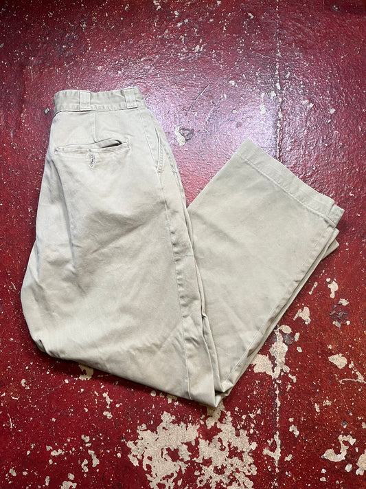 50s Cotton Khaki Pants