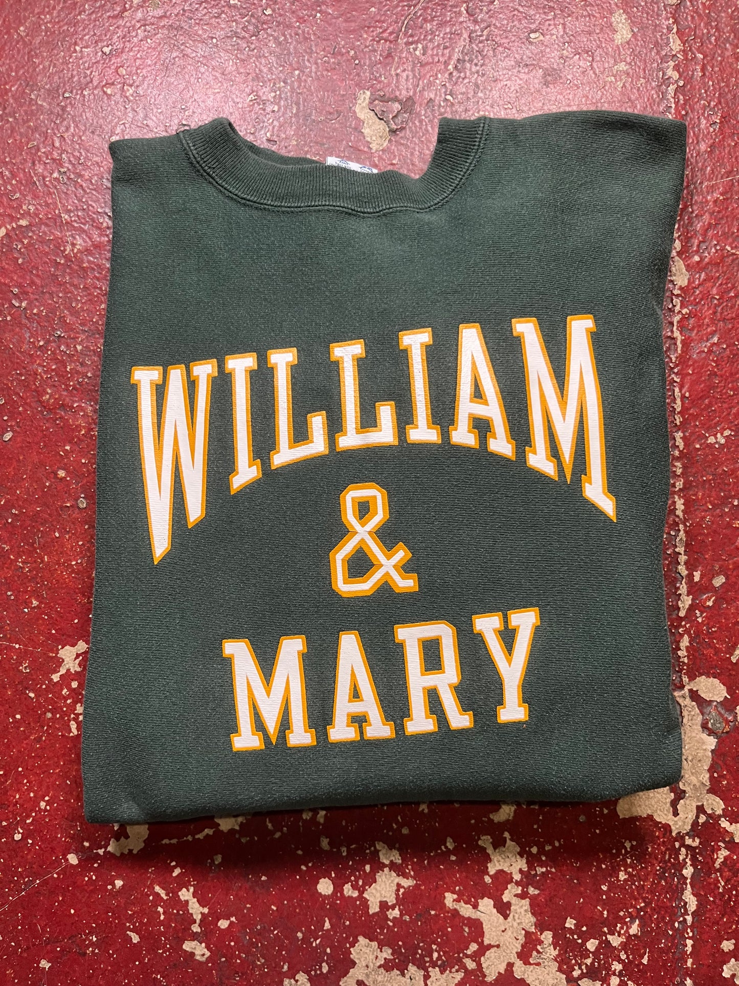 90s William & Mary Champion Reverse Weave Crewneck