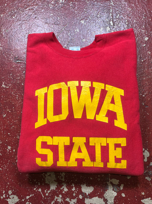 90s Champion Reverse Weave Iowa State Crewneck