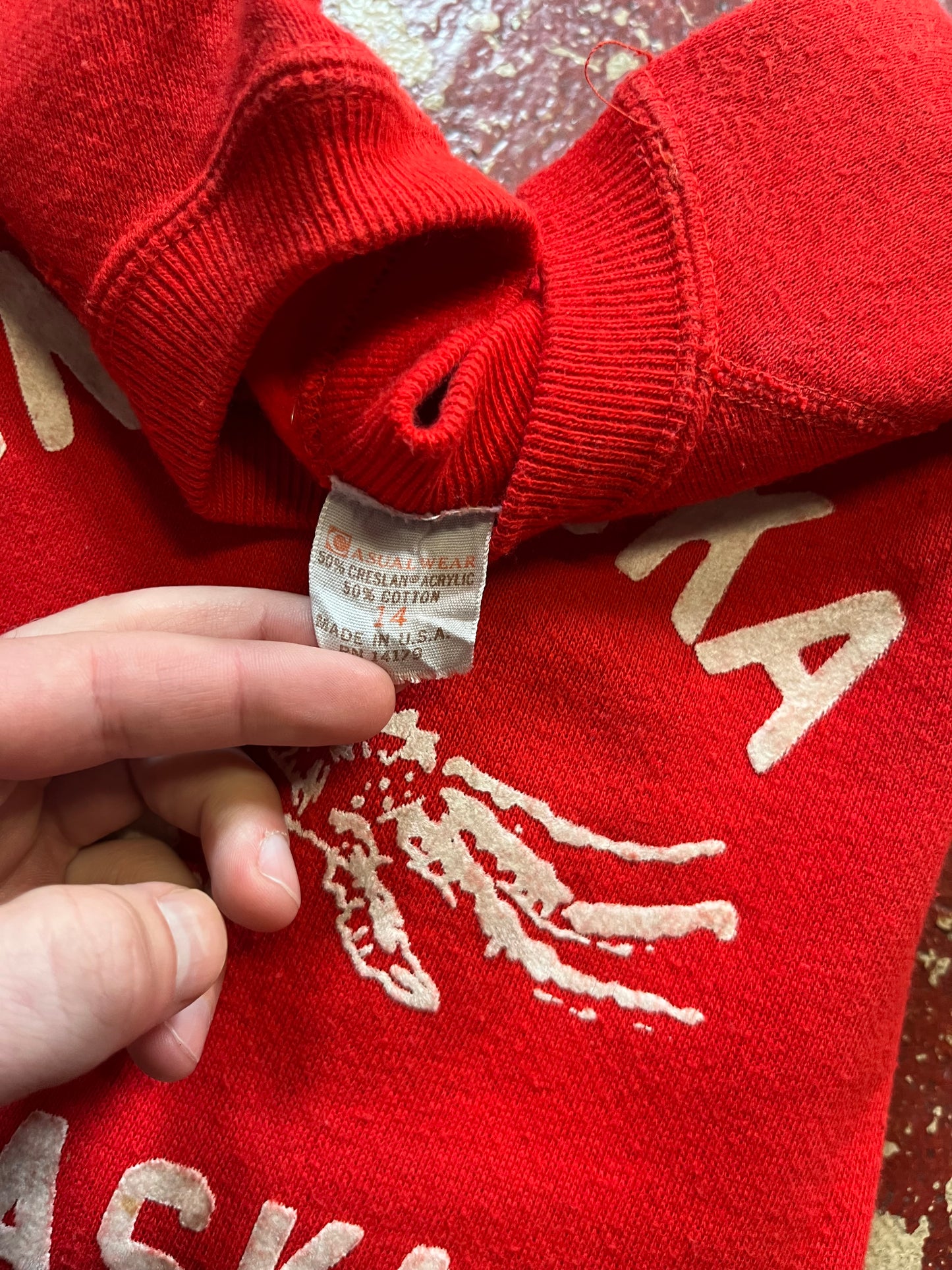 60s Unalaska Flock Crewneck