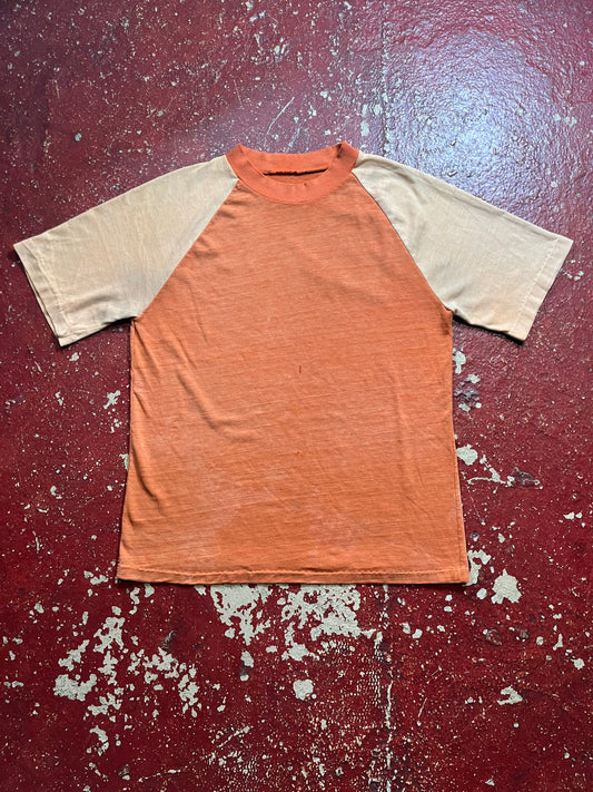 80s Orange Two Tone Shirt