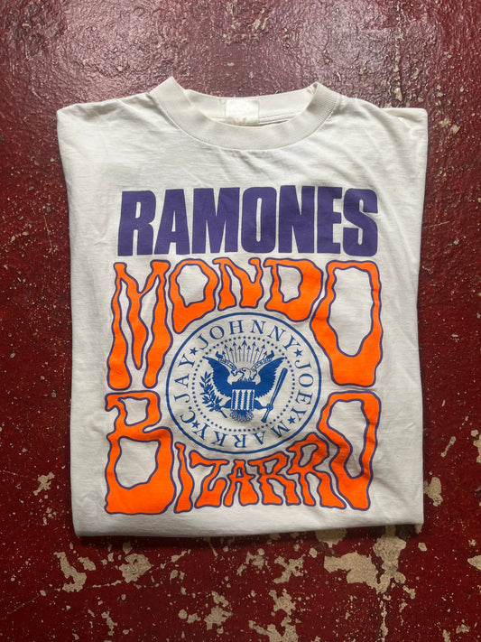 90s Ramones Mondo Bizarrd Long Sleeve Shirt
