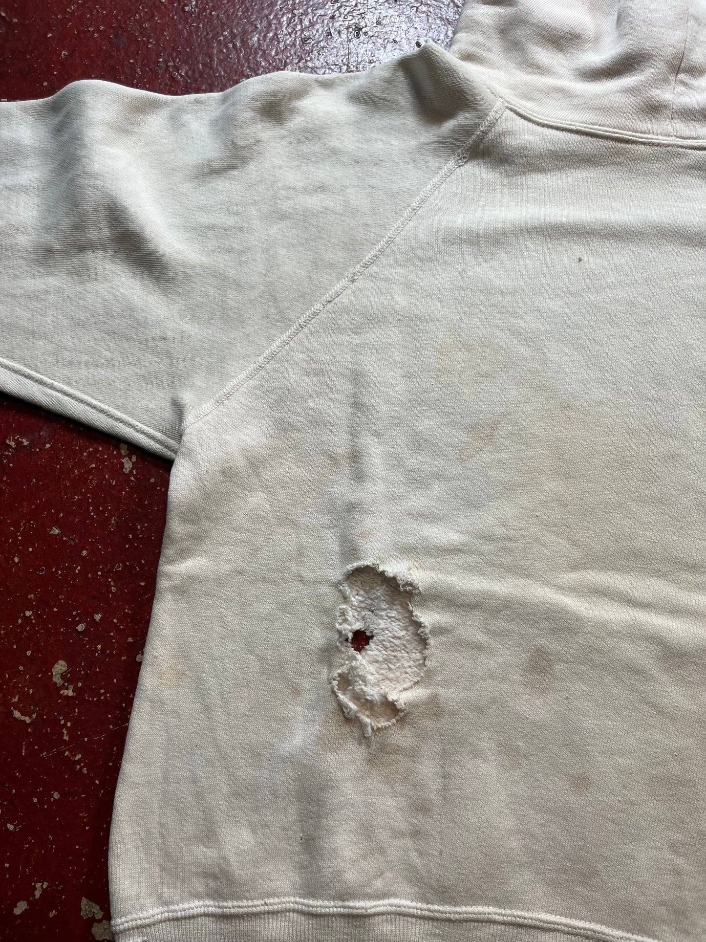 50s White Hoodie