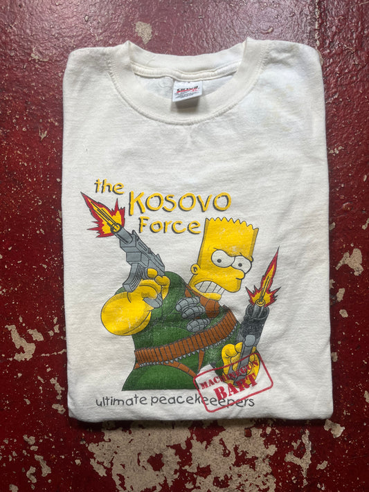 90s Bart Simpson Kosovo Force Tee