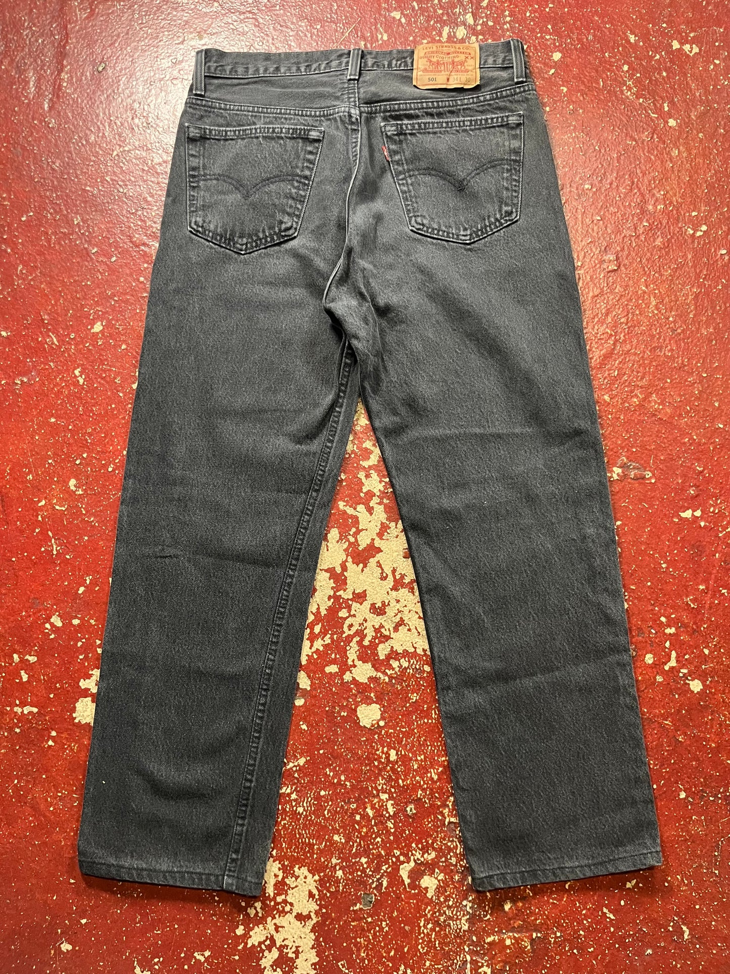 90s Levi’s 501s Black Jeans