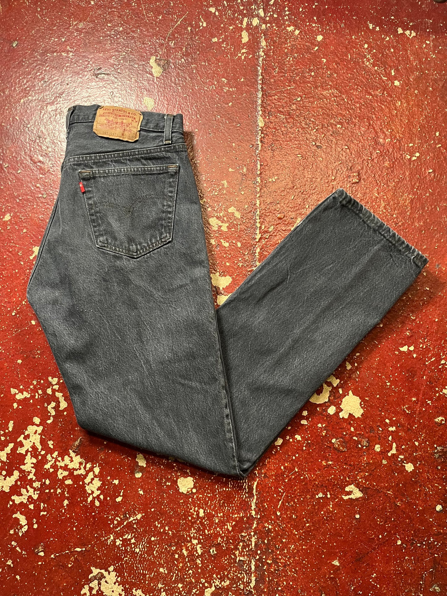 80s Levi’s 501s Black Jeans