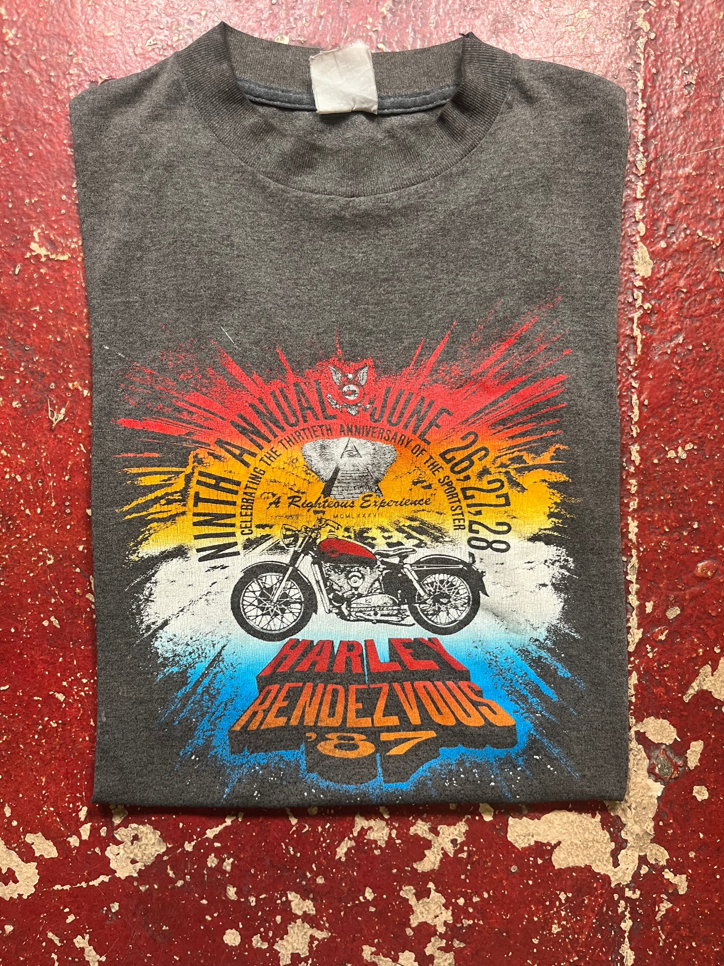 1987 Harley Rendezvous Tee