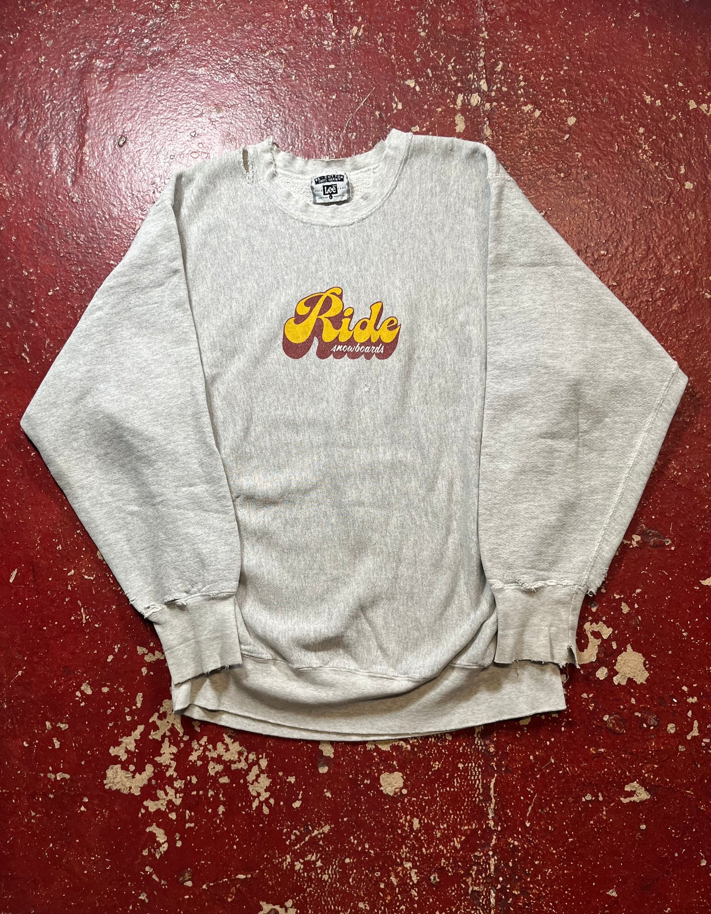 90s Ride Snowboards Crewneck