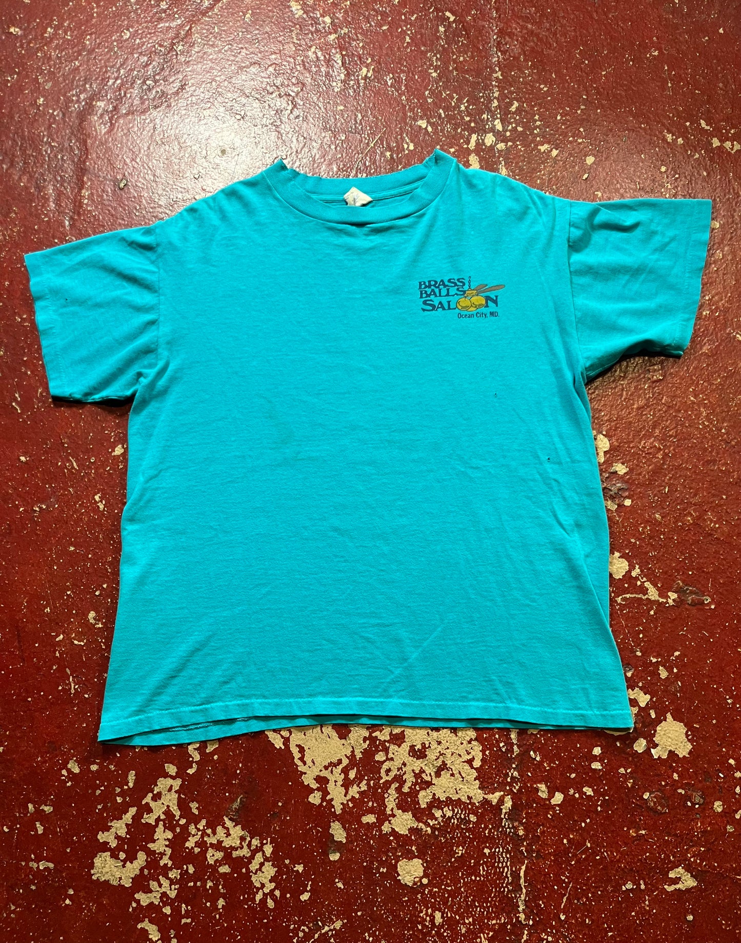 80s Brass Balls Saloon Tee