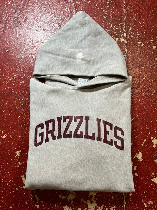 90s Champion Reverse Weave Montana Grizzlies Hoodie